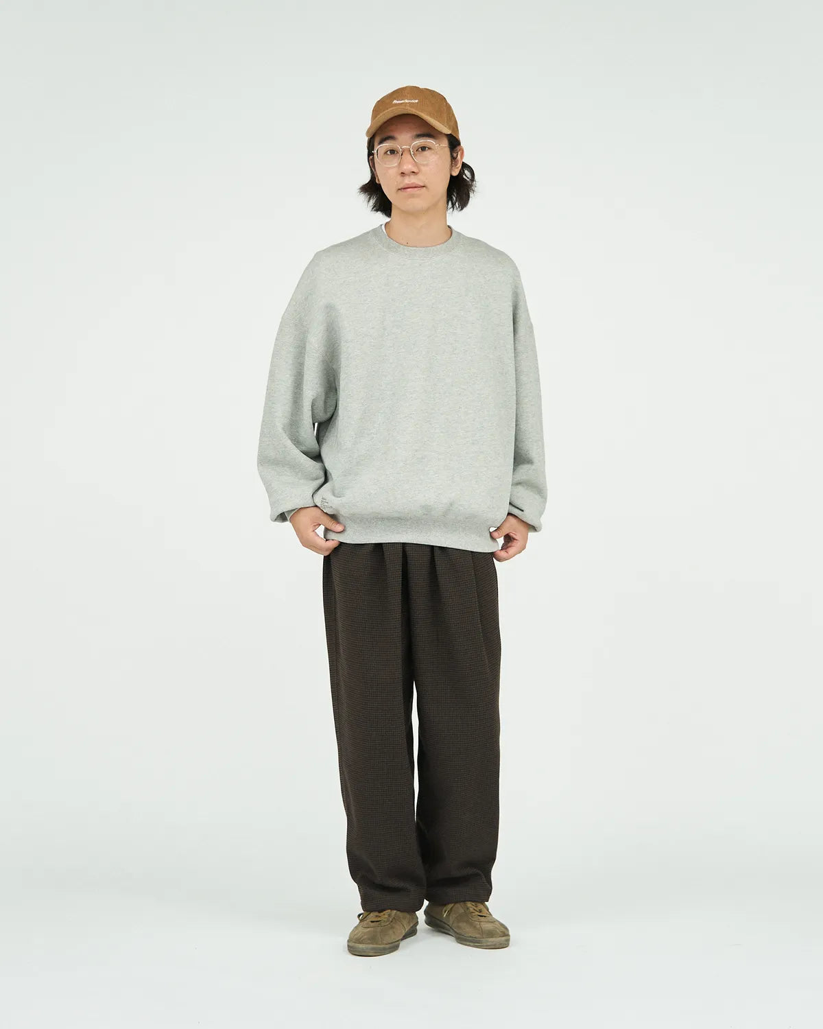 FreshService / HEAVY OZ CREW NECK SWEAT (FSC253-70236B)