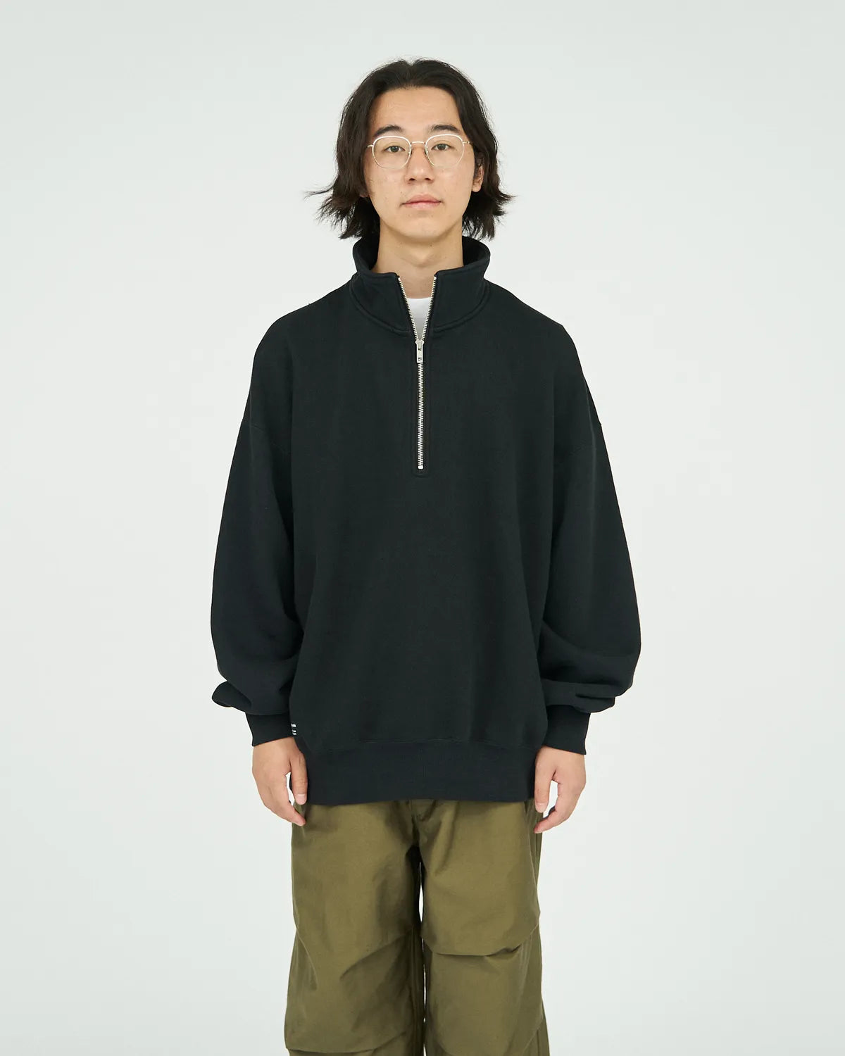 FreshService / HEAVY OZ HALF ZIP PULLOVER (FSC253-70238B)