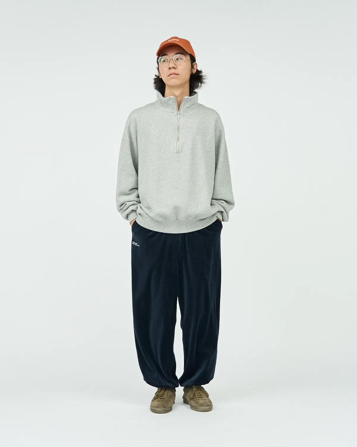 FreshService / HEAVY OZ HALF ZIP PULLOVER (FSC253-70238B)