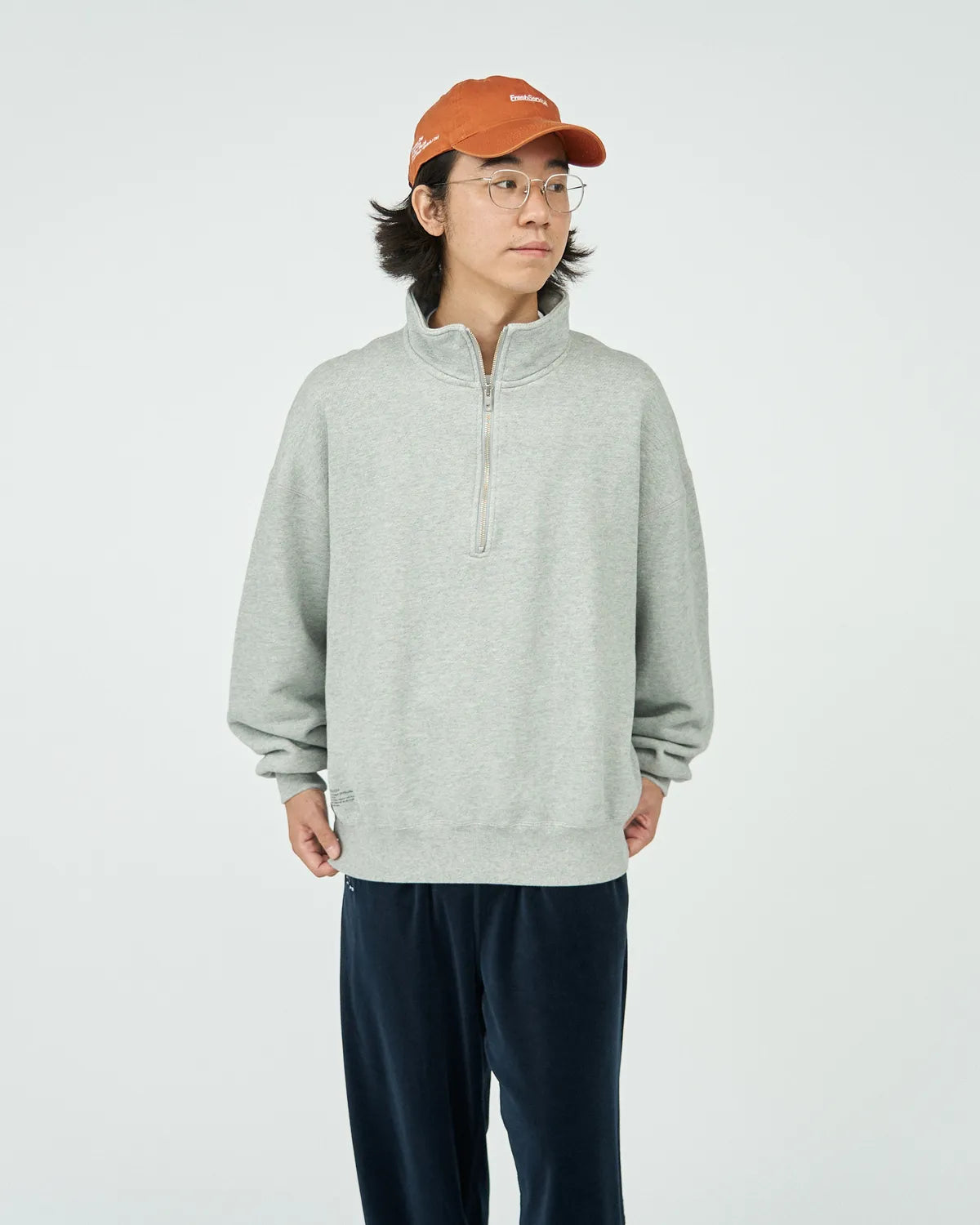 FreshService / HEAVY OZ HALF ZIP PULLOVER (FSC253-70238B)