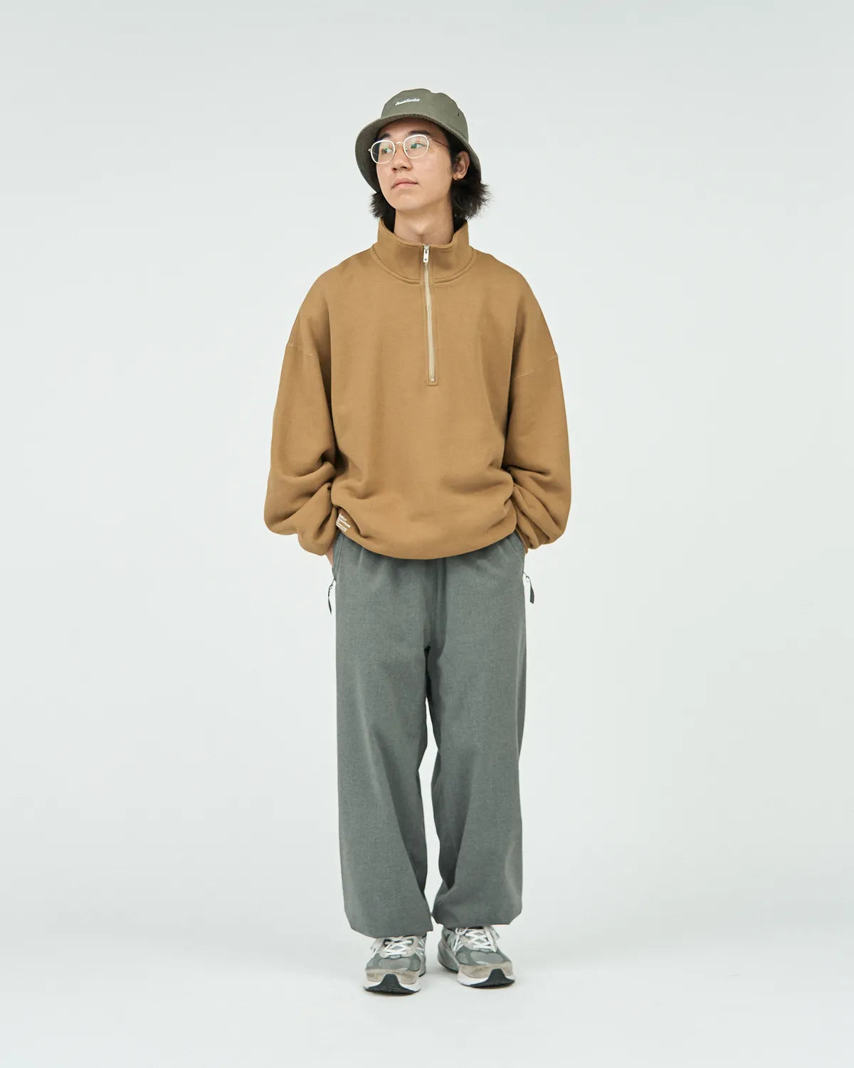FreshService / HEAVY OZ HALF ZIP PULLOVER (FSC253-70238B)