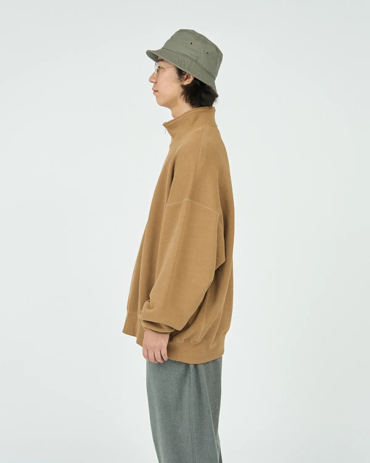 FreshService / HEAVY OZ HALF ZIP PULLOVER (FSC253-70238B)