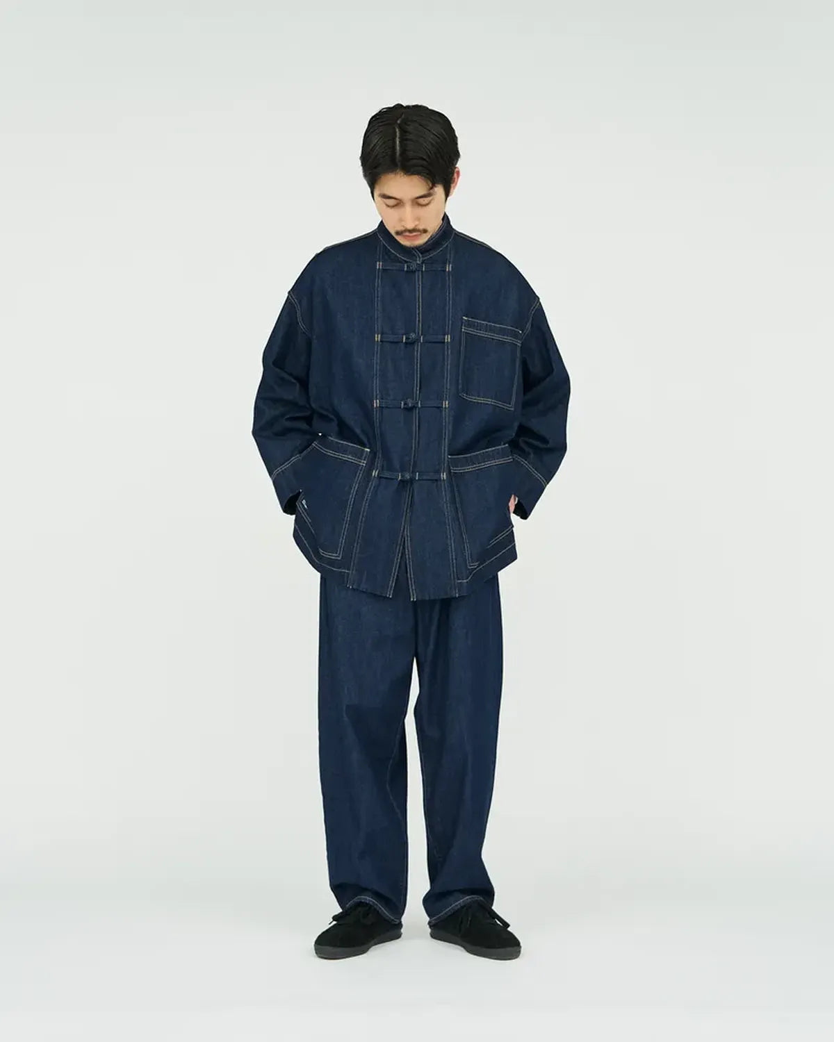 FreshService / CORPORATE DENIM KUNG-FU COVERALL (FSC253-20094OB)