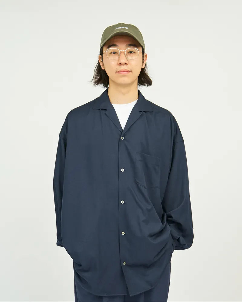 FreshService / COOLFIBER OPEN COLLAR L/S SHIRT (FSC252-50024)