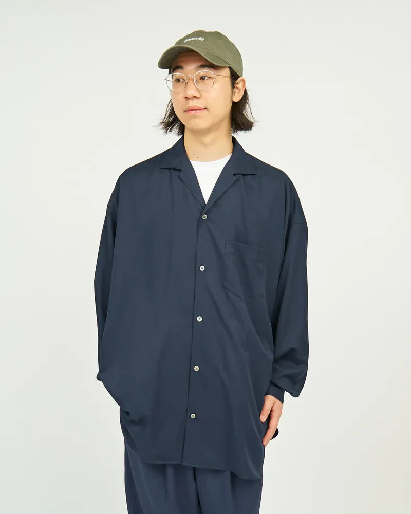FreshService / COOLFIBER OPEN COLLAR L/S SHIRT (FSC252-50024)