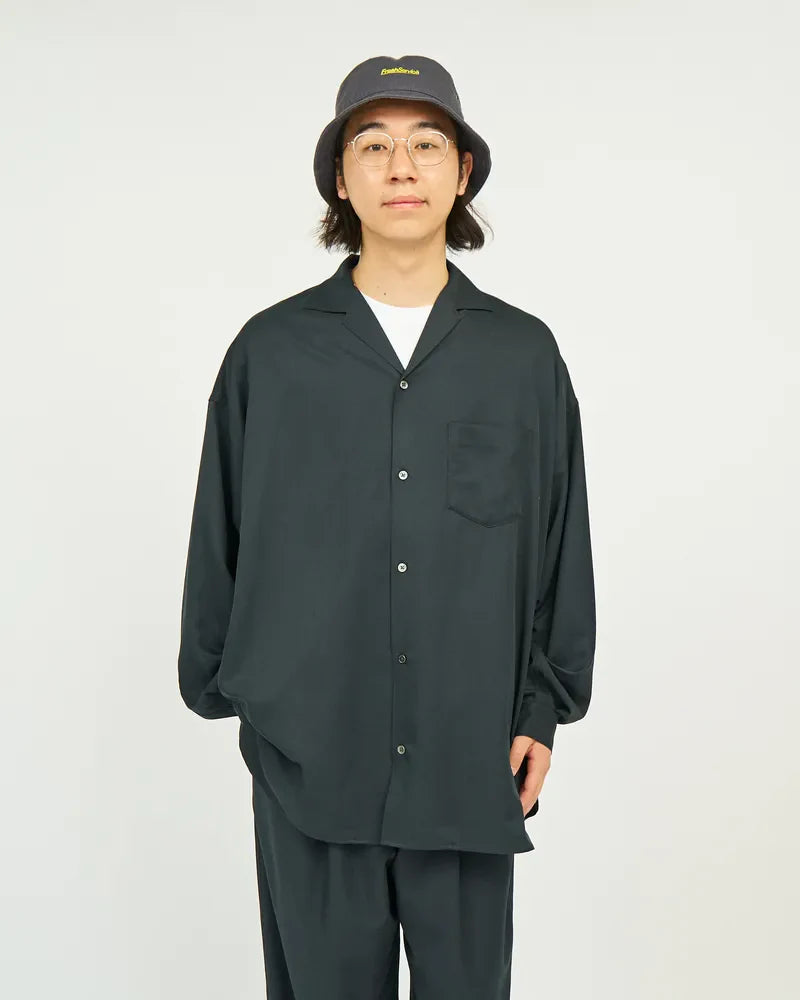 FreshService / COOLFIBER OPEN COLLAR L/S SHIRT (FSC252-50024)