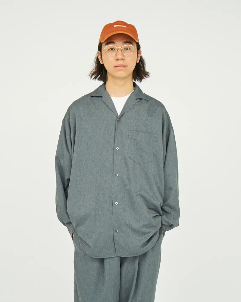 FreshService / COOLFIBER OPEN COLLAR L/S SHIRT (FSC252-50024)