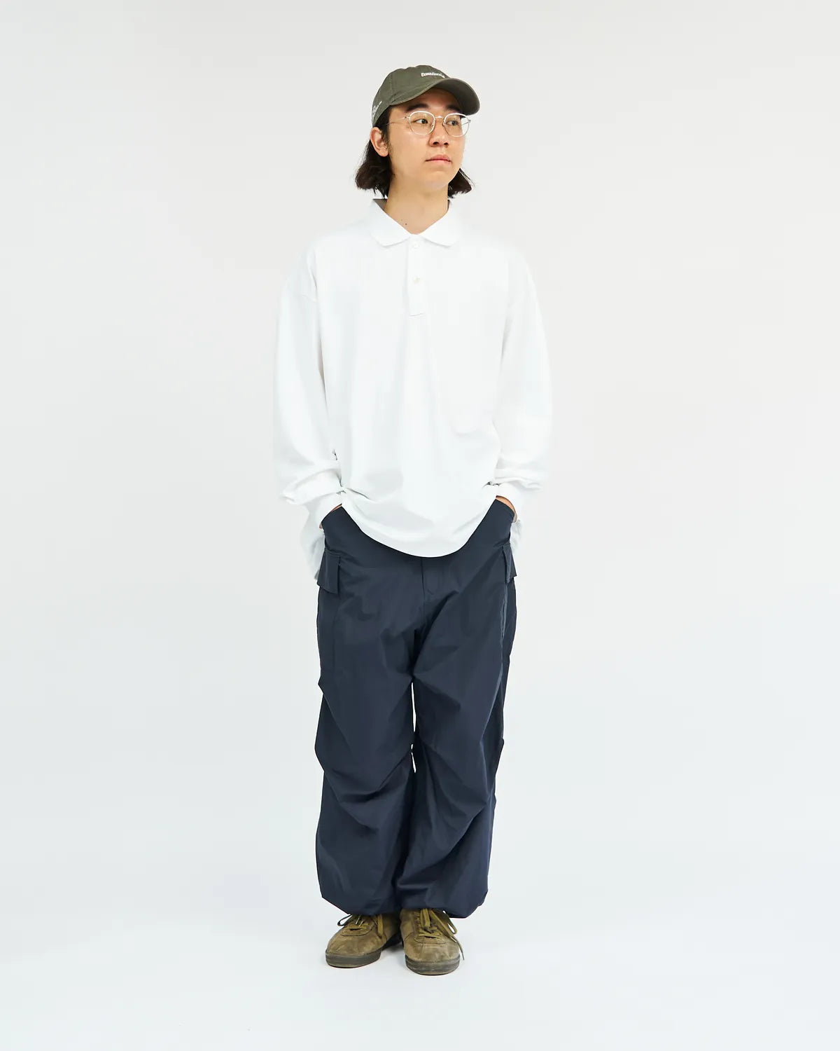 FreshService / DRY PIQUE JERSEY L/S POLO (FSC253-70011B)