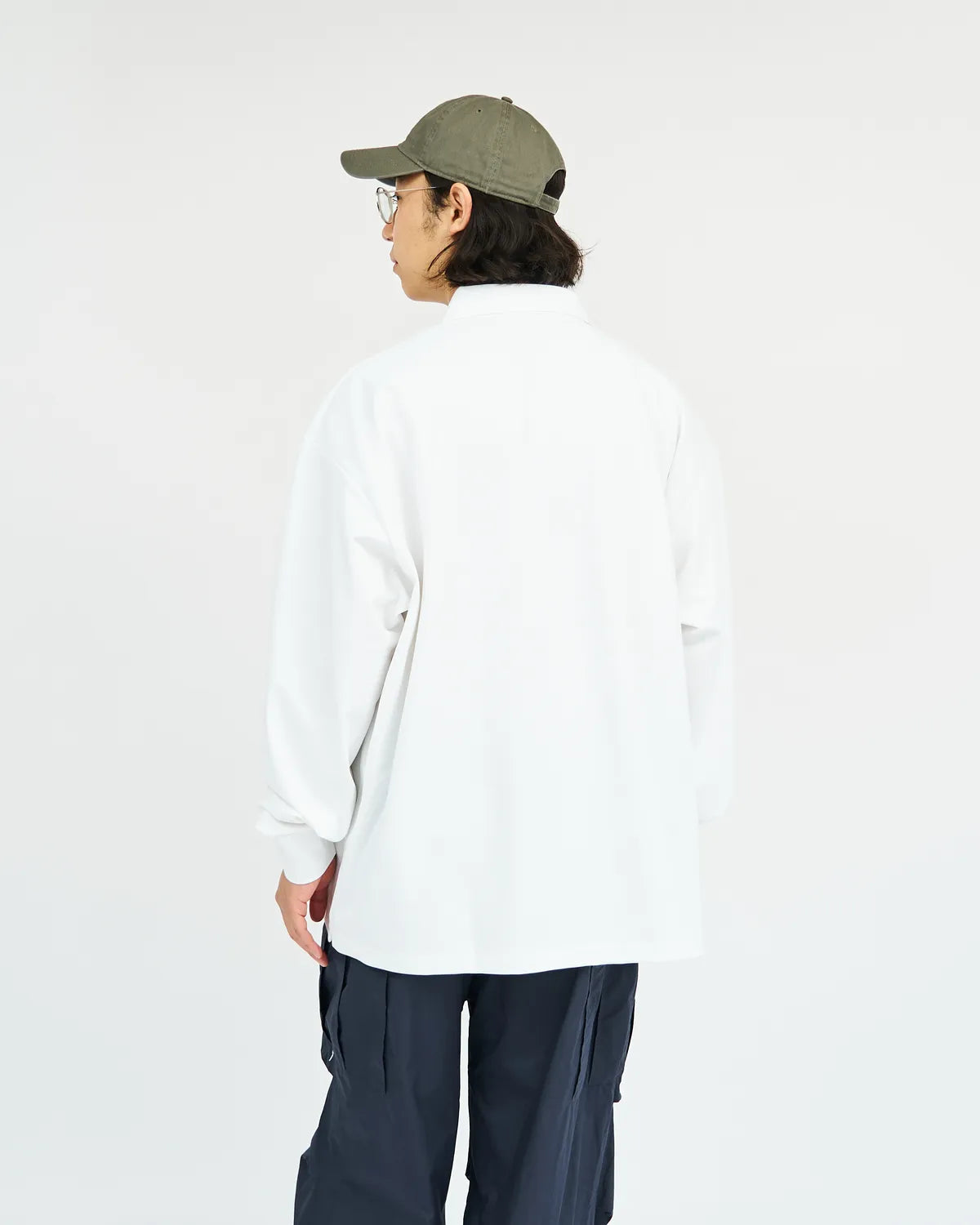 FreshService / DRY PIQUE JERSEY L/S POLO (FSC253-70011B)
