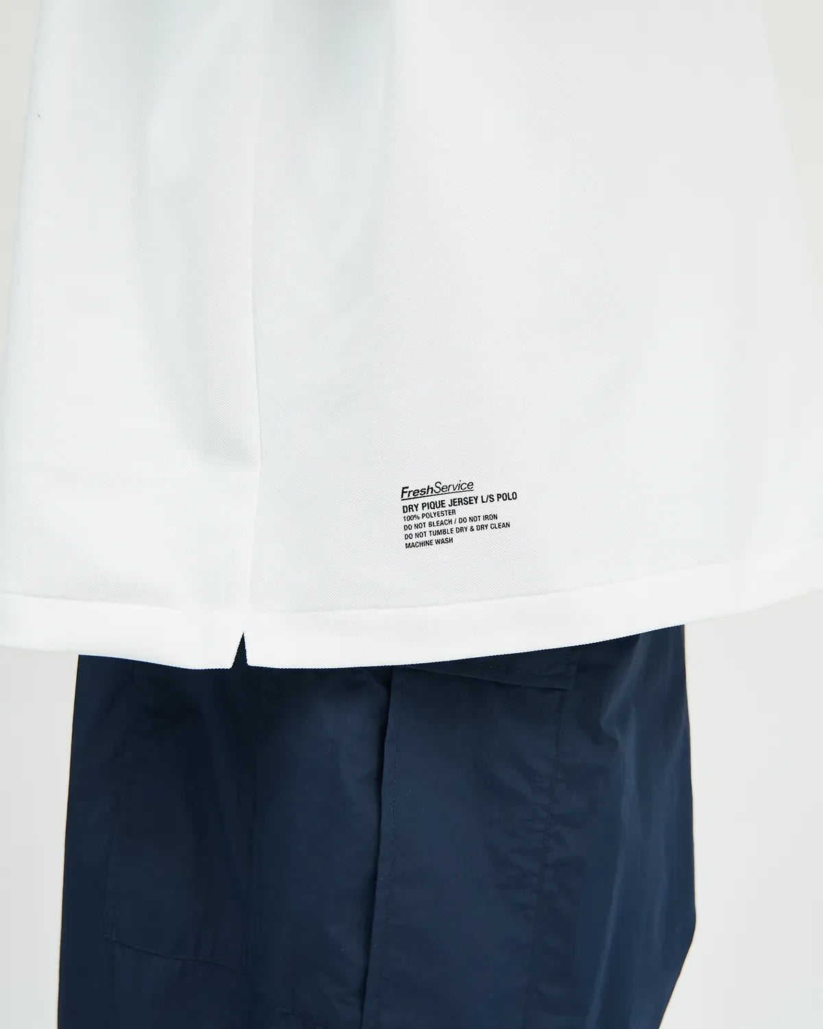 FreshService / DRY PIQUE JERSEY L/S POLO (FSC253-70011B)