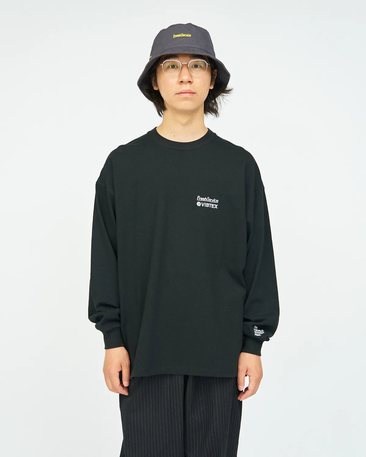 FreshService × VIBTEX / VIBTEX for FreshService L/S CREW NECK TEE (FSC254-70002B)