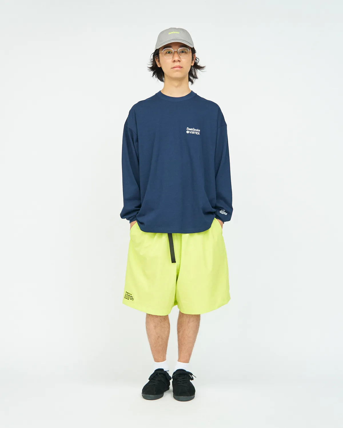 FreshService × VIBTEX / VIBTEX for FreshService L/S CREW NECK TEE (FSC254-70002B)