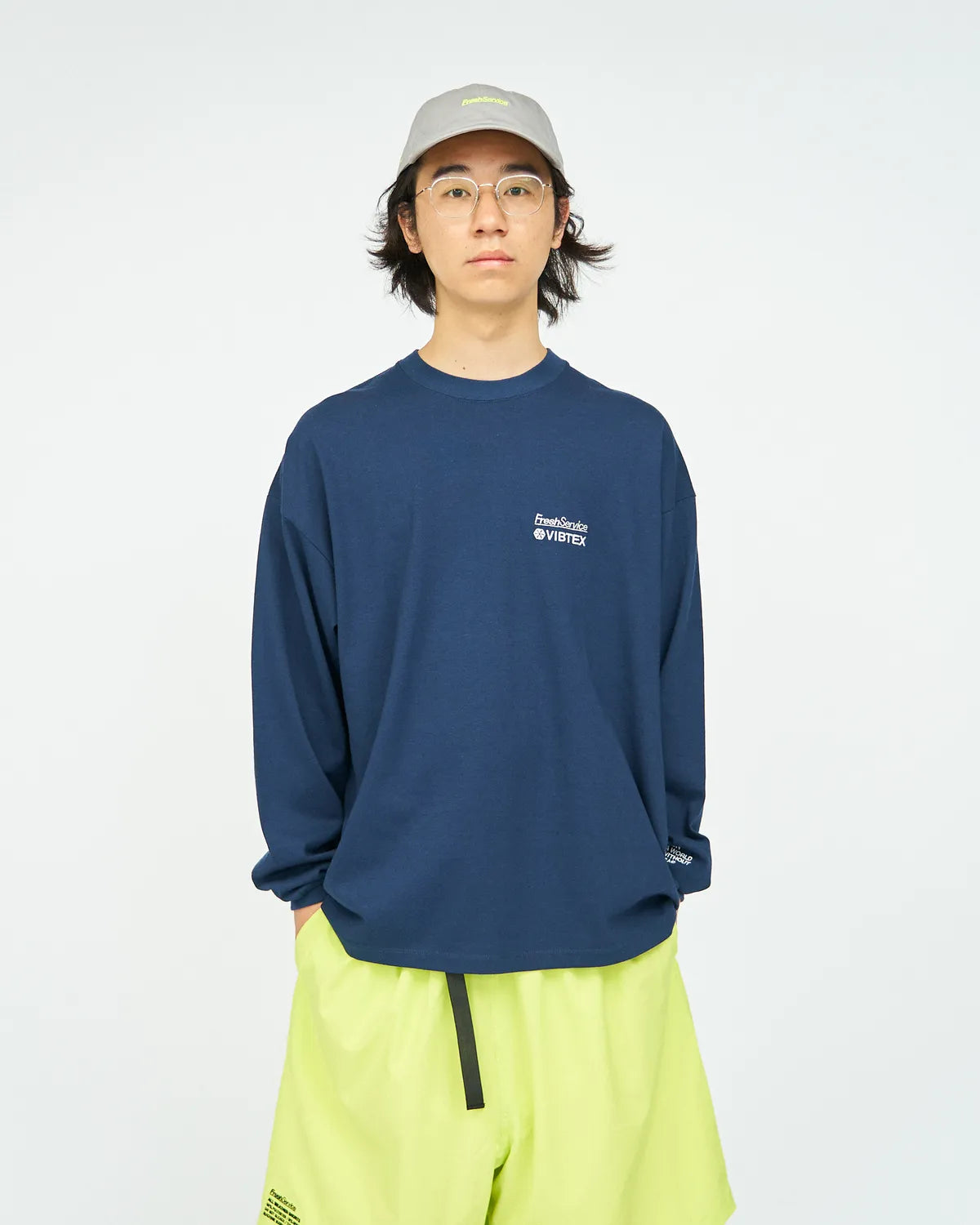 FreshService × VIBTEX / VIBTEX for FreshService L/S CREW NECK TEE (FSC254-70002B)