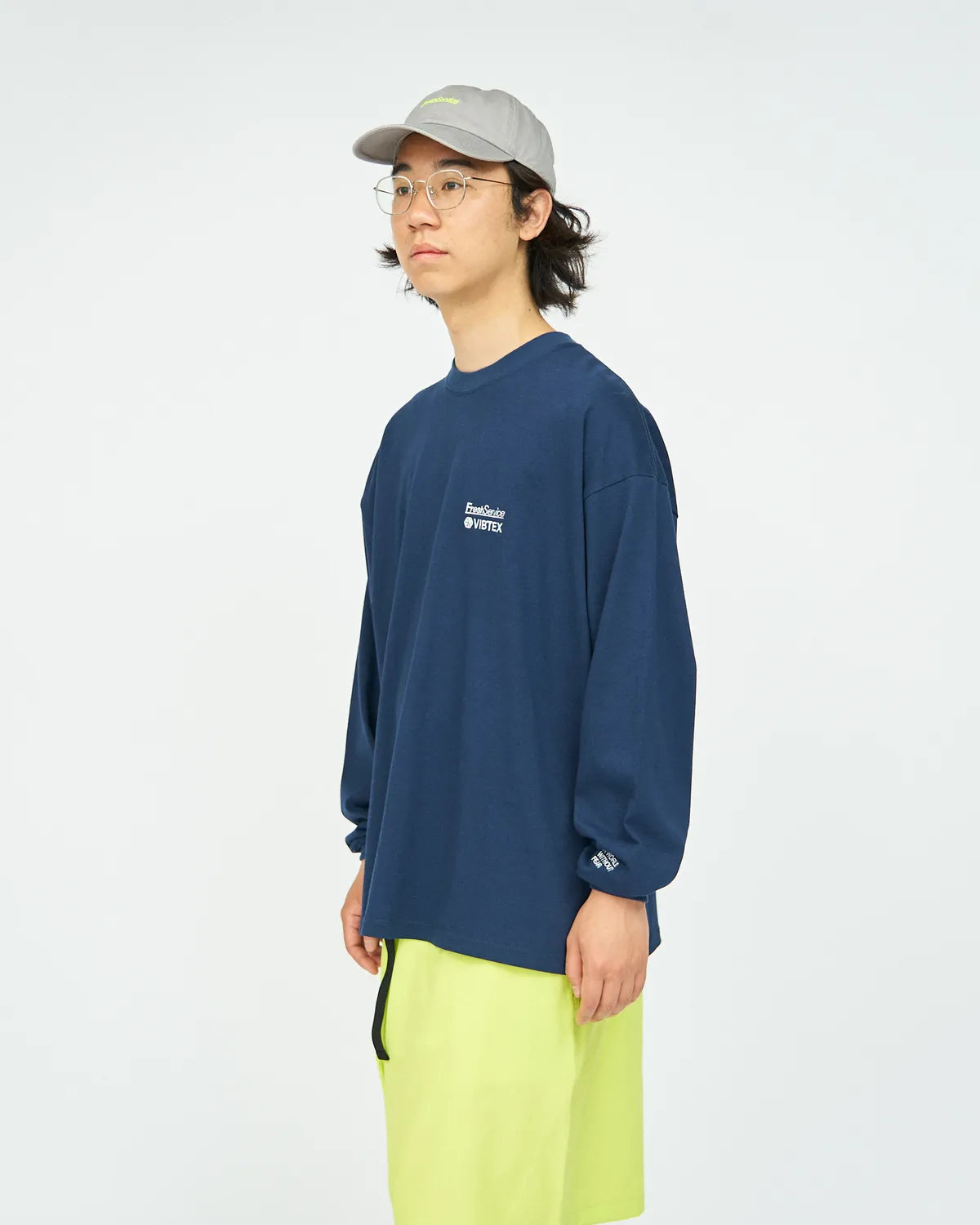 FreshService × VIBTEX / VIBTEX for FreshService L/S CREW NECK TEE (FSC254-70002B)