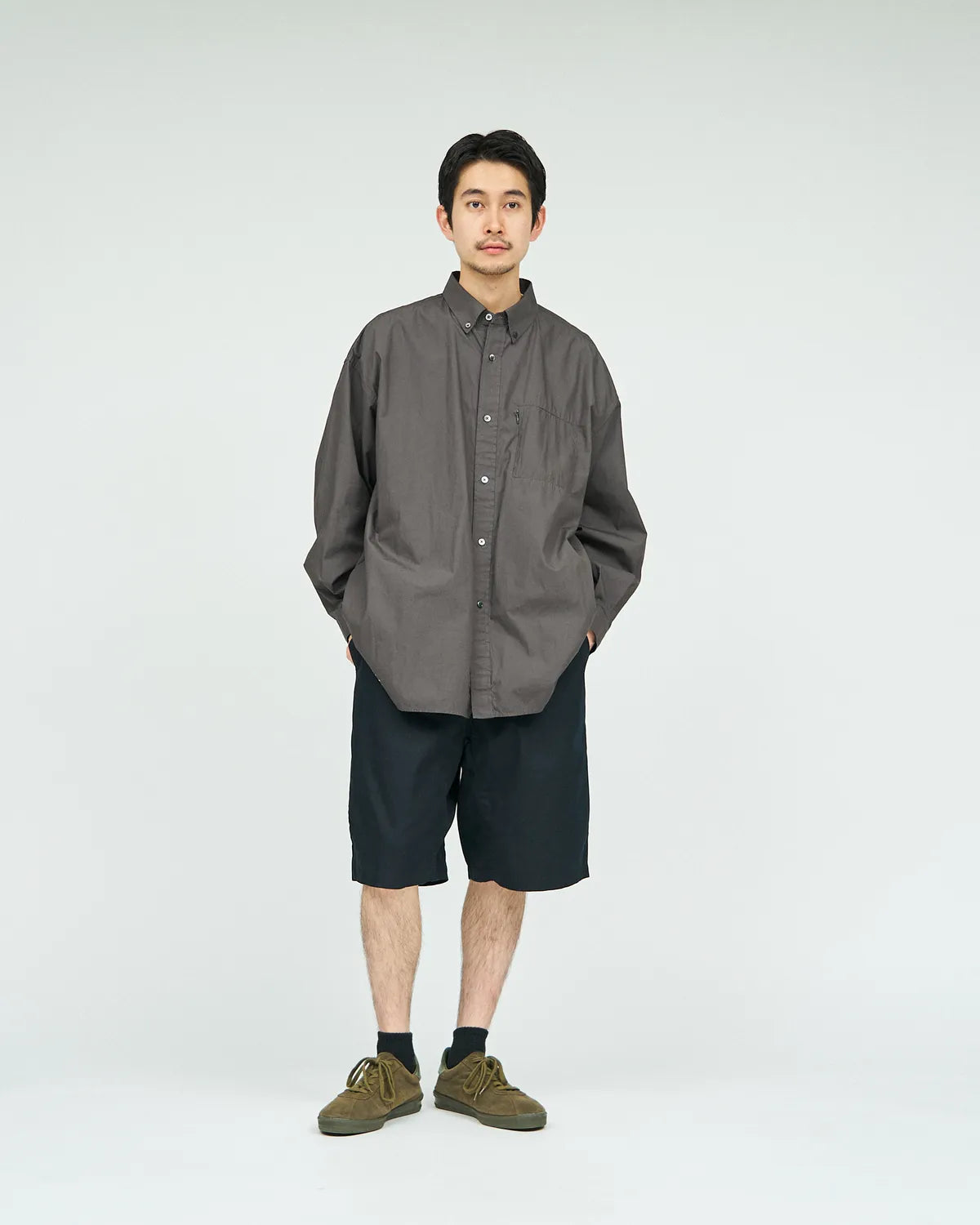 FreshService / UTILITY L/S B.D SHIRT (FSC253-50098B)