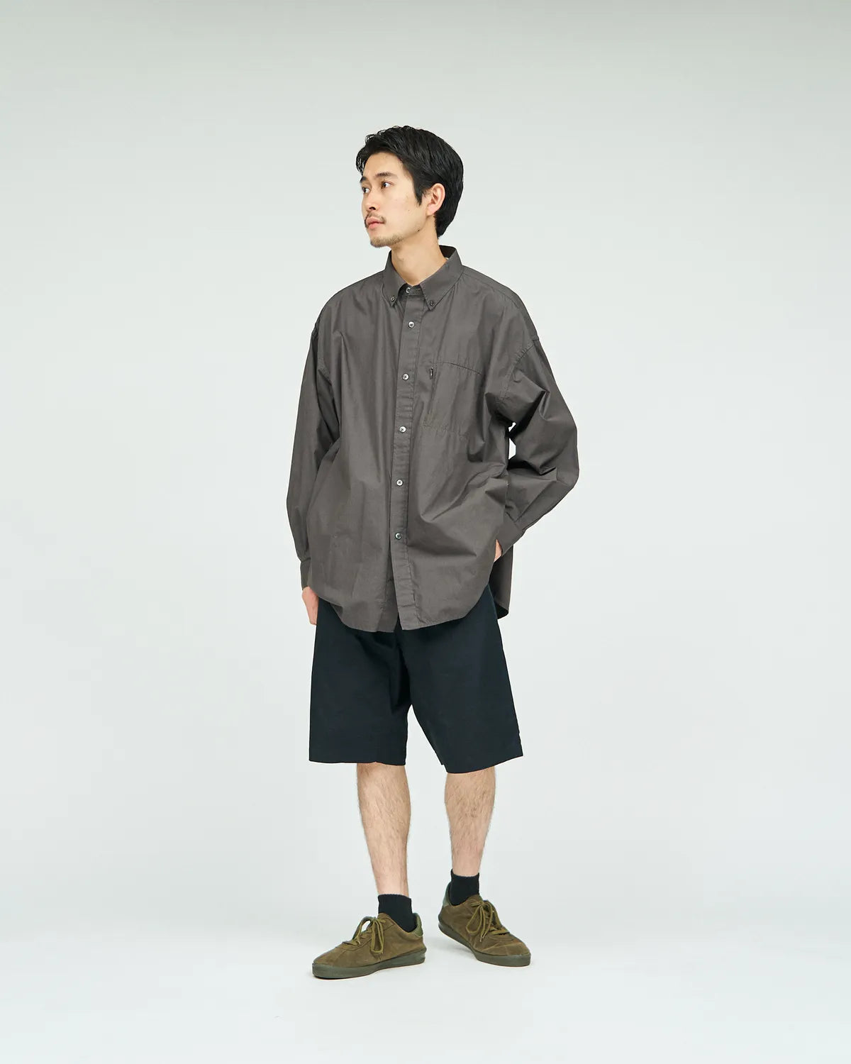FreshService / UTILITY L/S B.D SHIRT (FSC253-50098B)