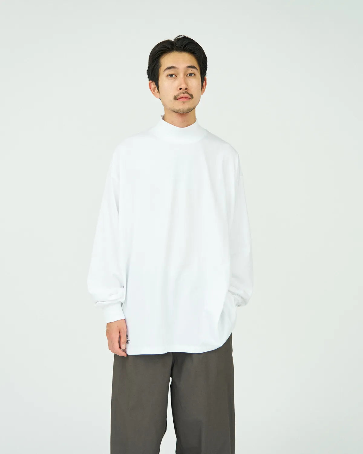FreshService / 2-PACK CORPORATE L/S MOCK NECK TEE (FSP253-70008B)