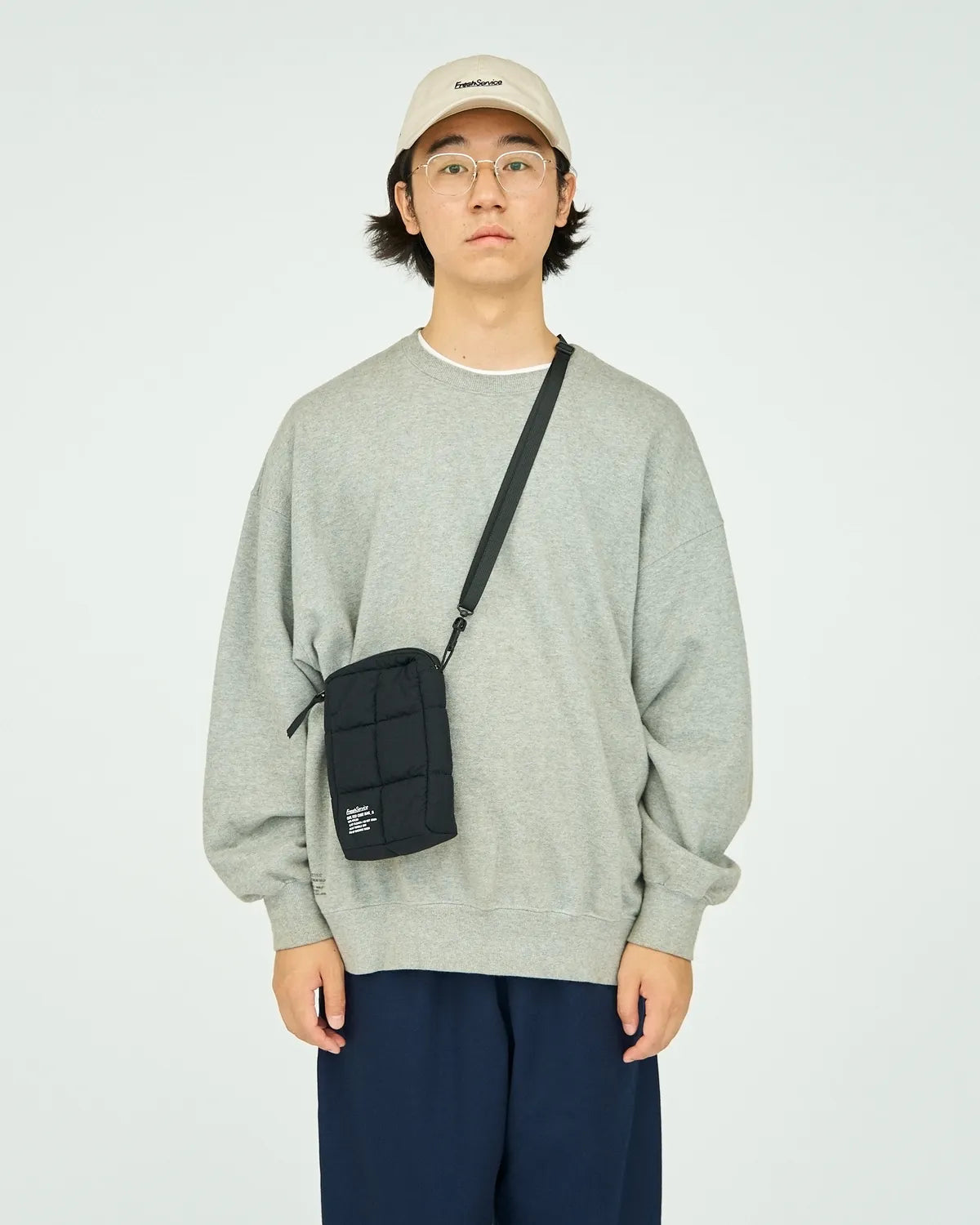 FreshService / QUILTED CUBE BAG_S (FSP253-90187)