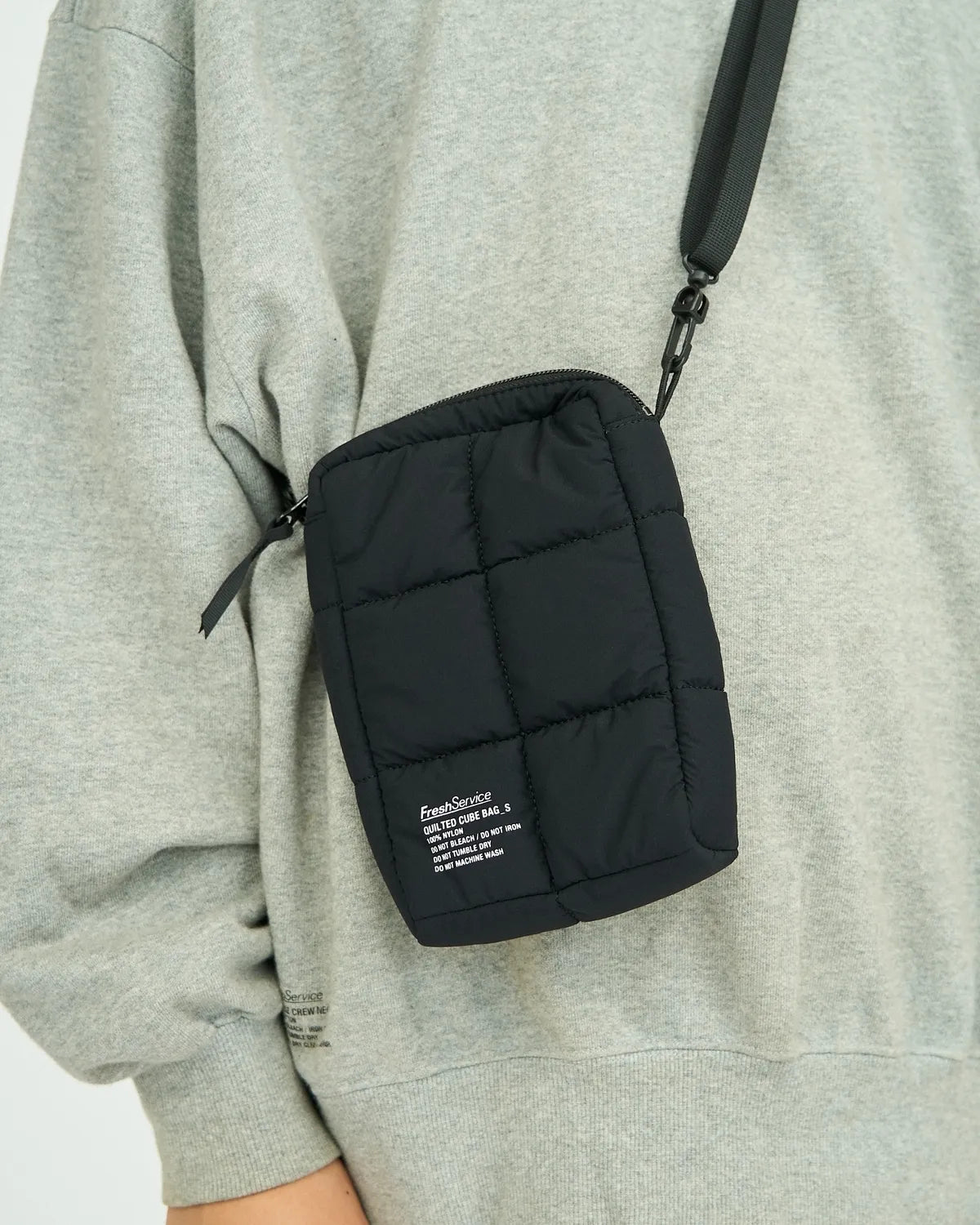 FreshService / QUILTED CUBE BAG_S (FSP253-90187)