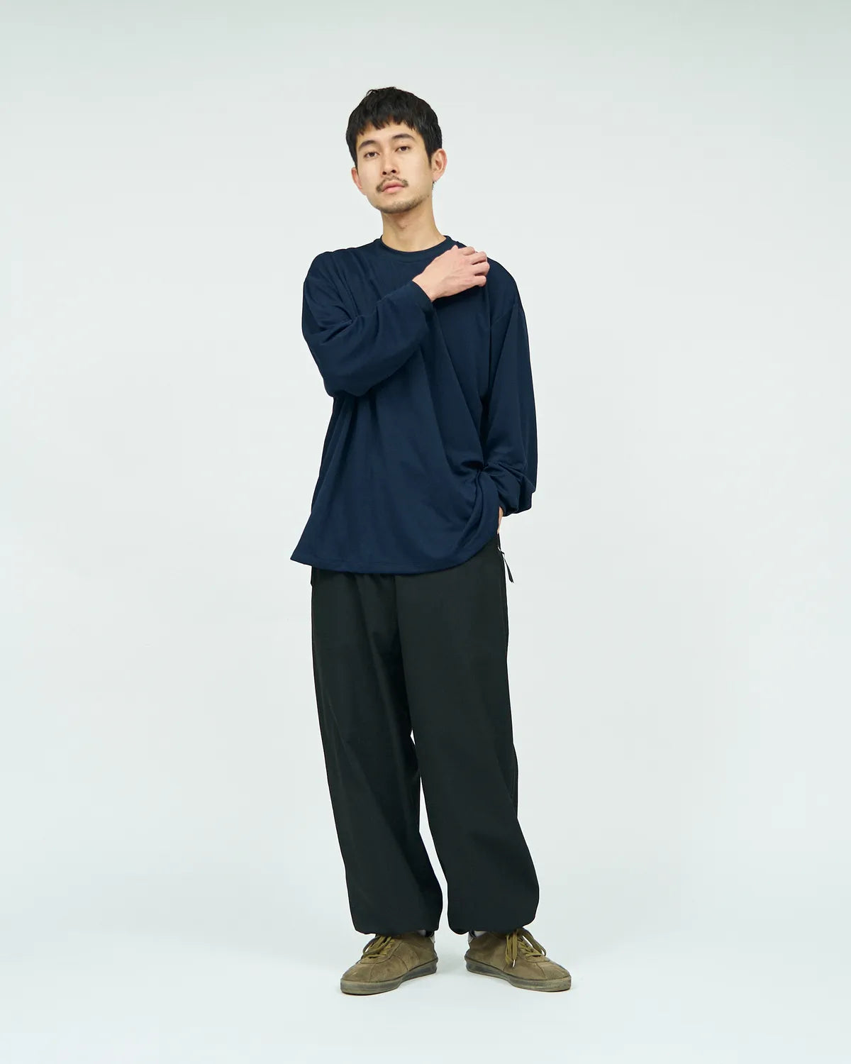 FreshServiceSport / 2-PACK TECH SMOOTH L/S CREW NECK (FSP253-70087B)