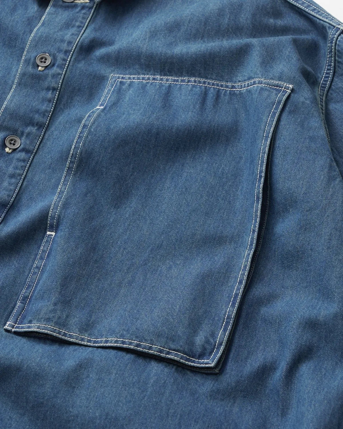 FreshService / DENIM PULLOVER SHIRT (FSC253-50120FB)