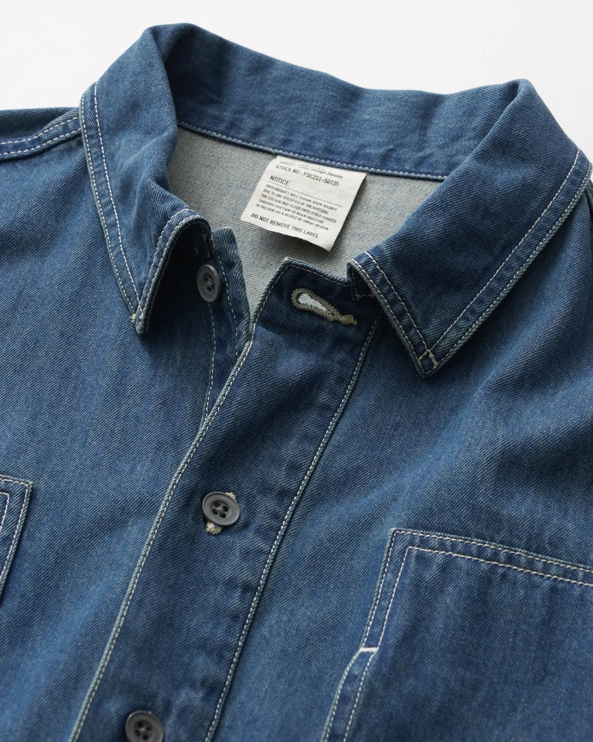 FreshService / DENIM PULLOVER SHIRT (FSC253-50120FB)