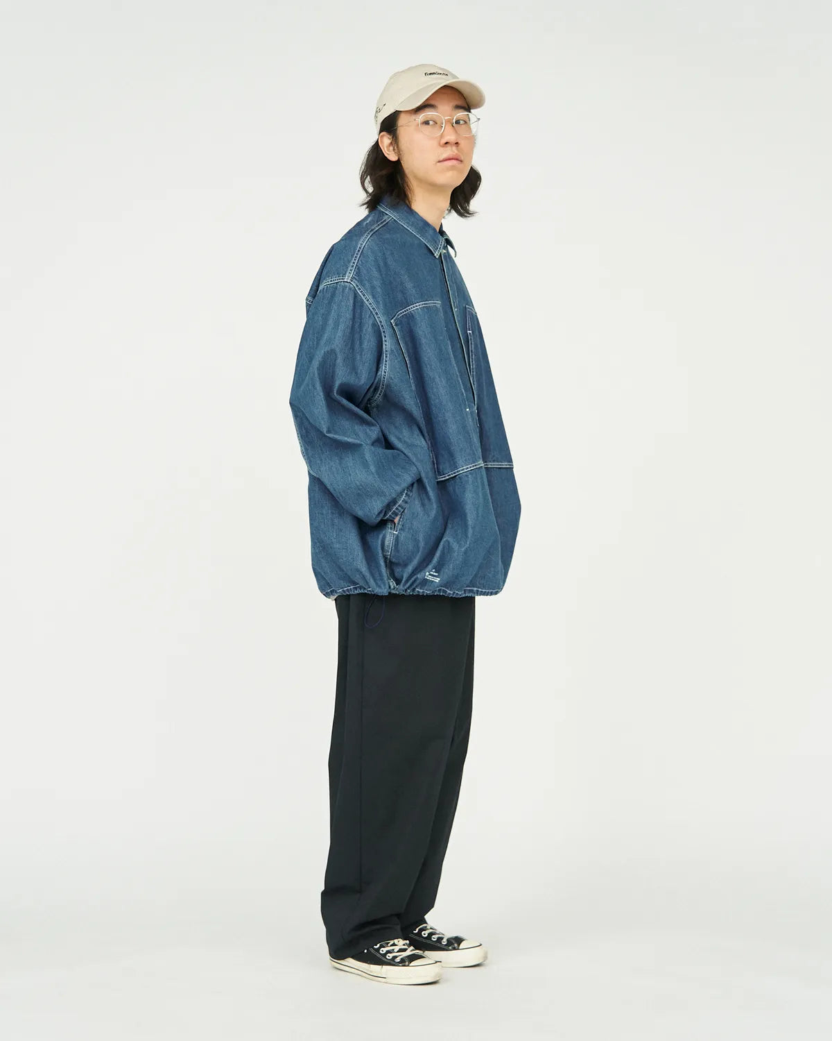 FreshService / DENIM PULLOVER SHIRT (FSC253-50120FB)