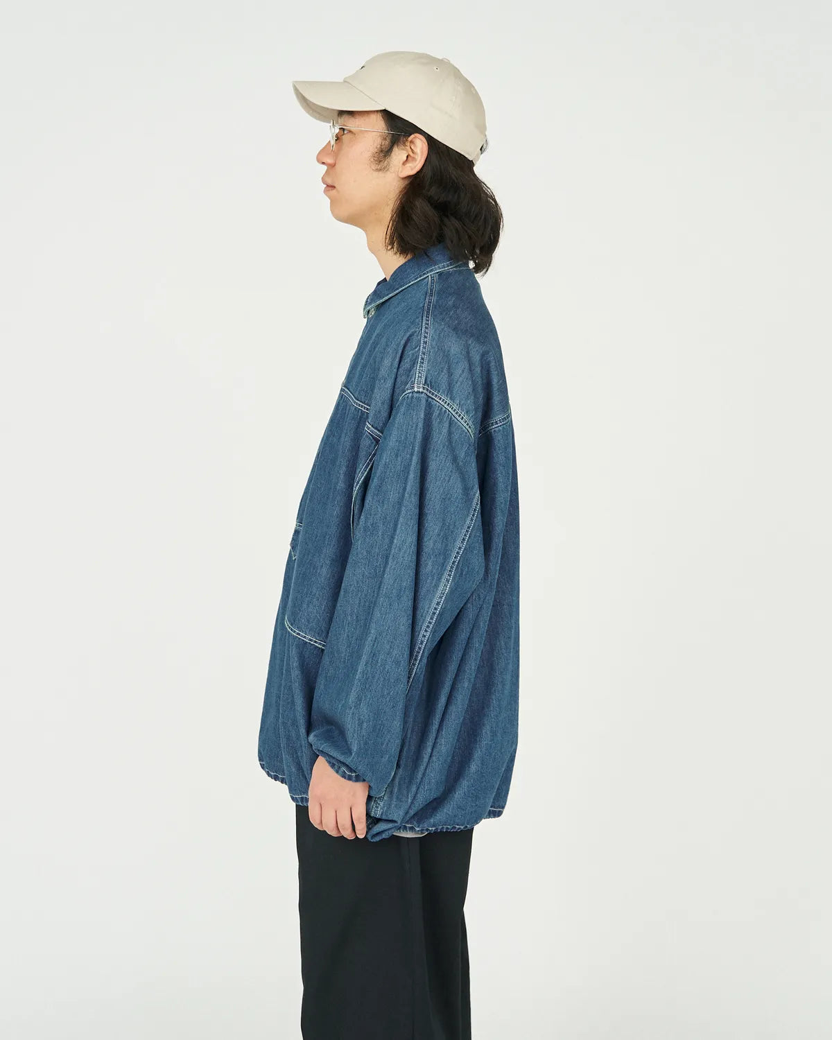 FreshService / DENIM PULLOVER SHIRT (FSC253-50120FB)