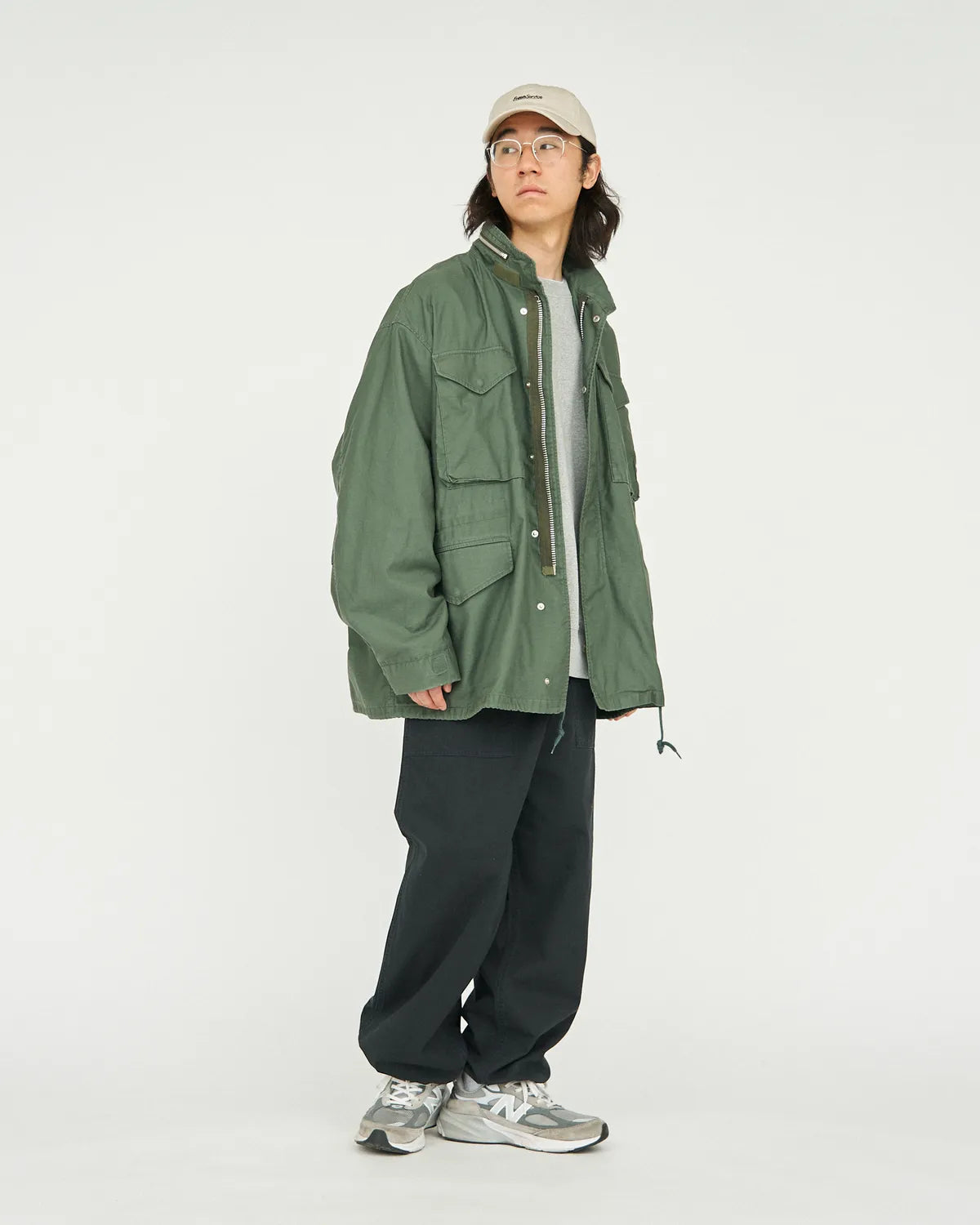 FreshService / BACK SATEEN FIELD JACKET (FSC253-20144)
