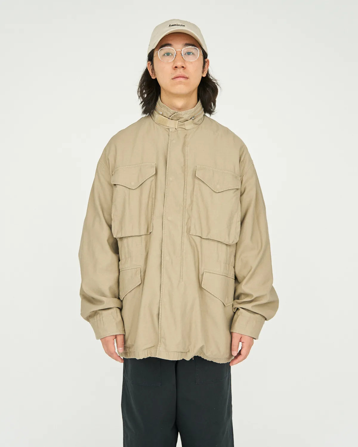 FreshService / BACK SATEEN FIELD JACKET (FSC253-20144)