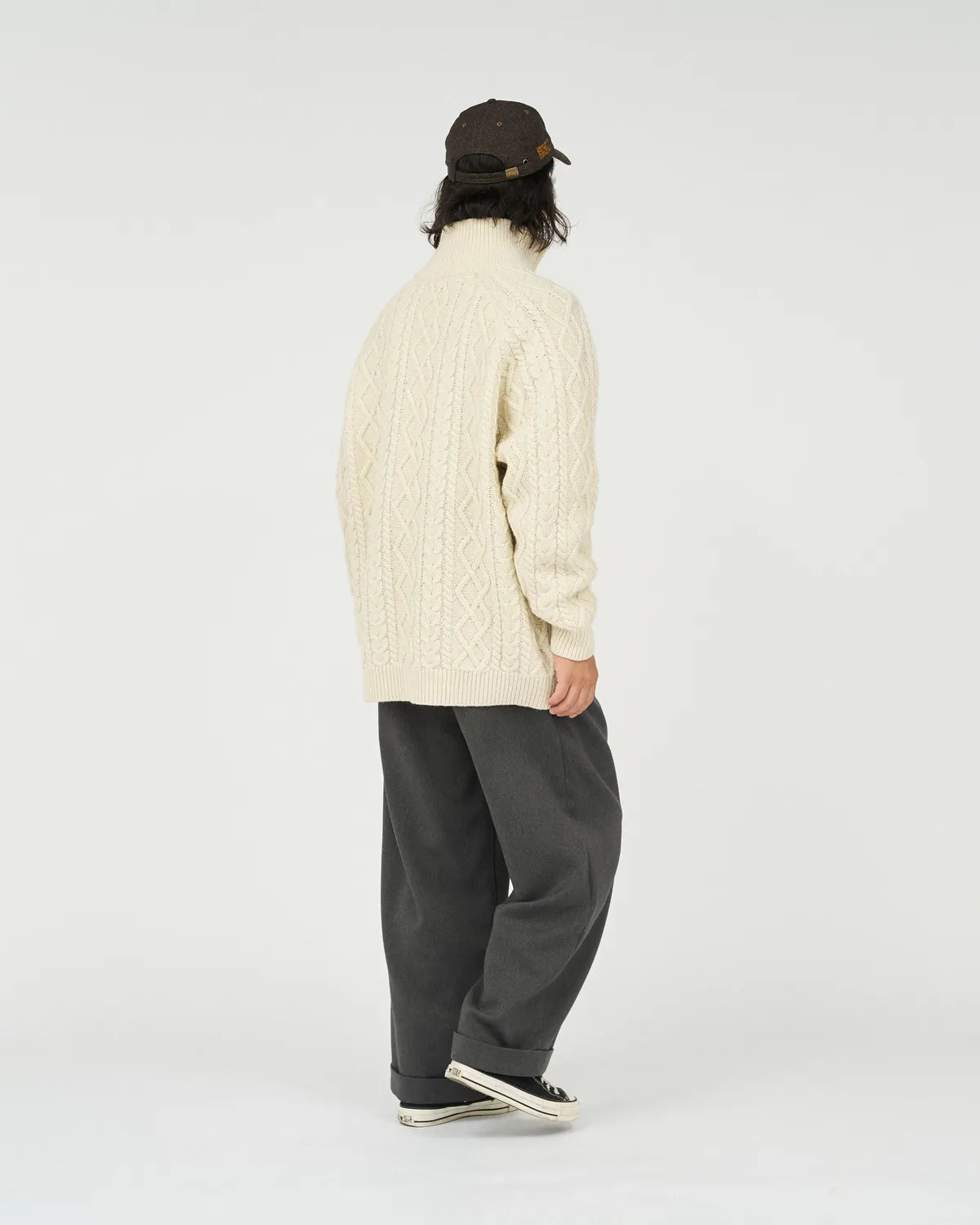 FreshService / SHETLAND WOOL × SOLOTEX® TECH FISHERMAN ZIP-UP (FSC253-80166)