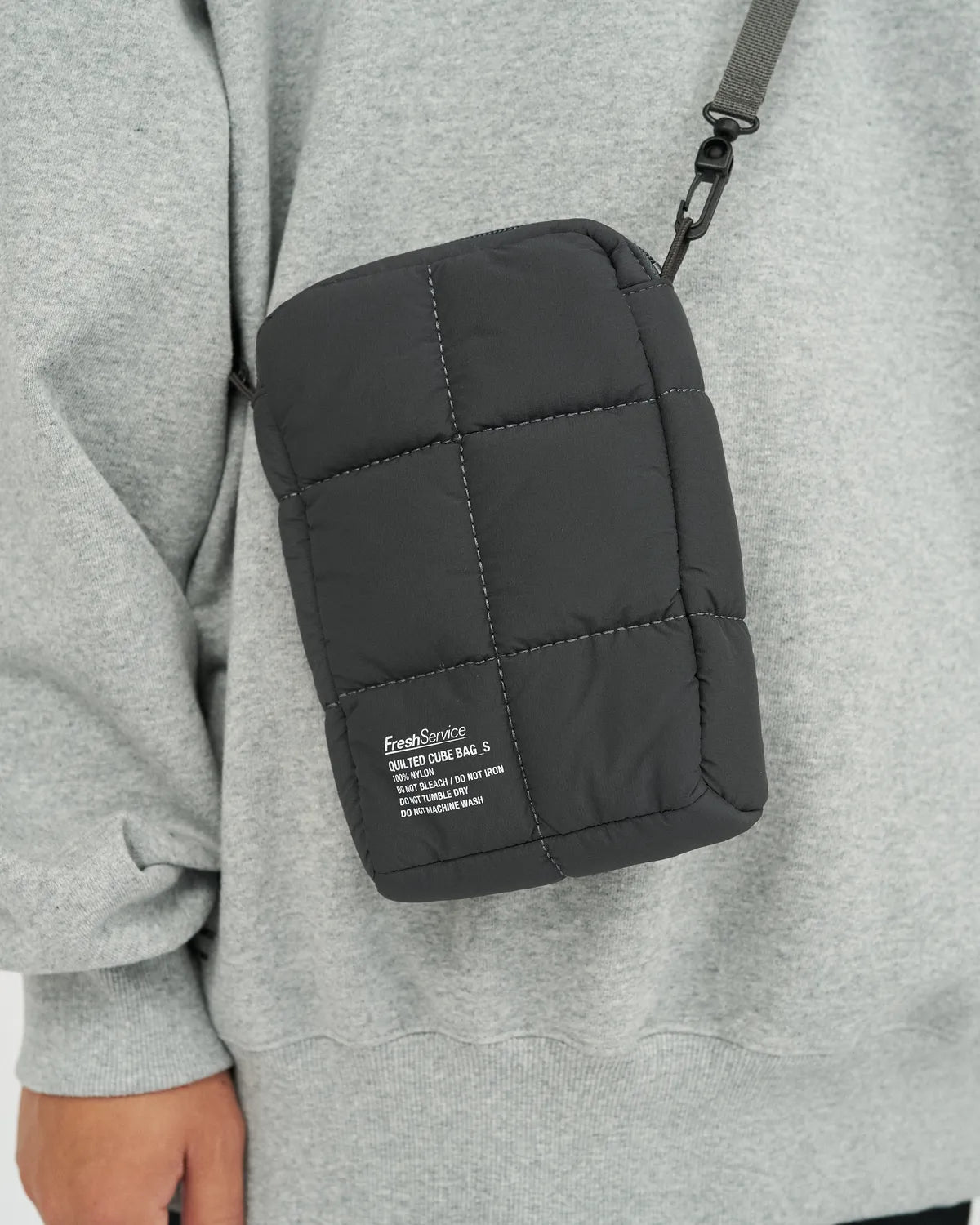 FreshService / QUILTED CUBE BAG_S (FSP253-90187)