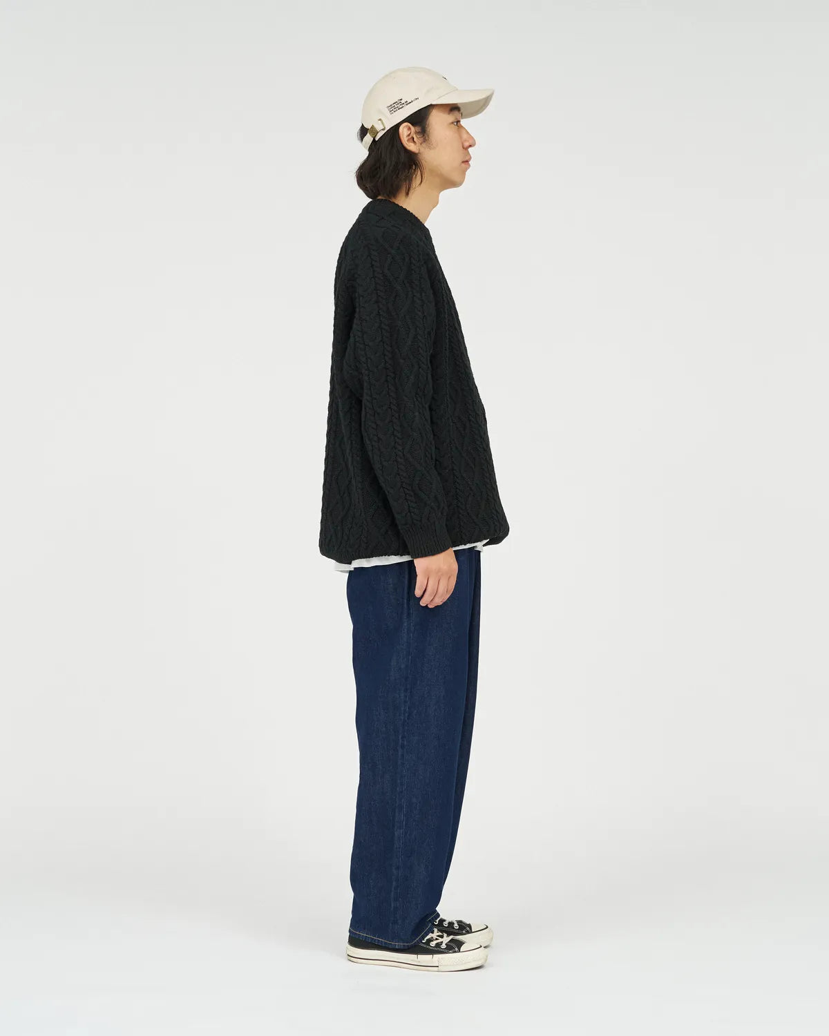 FreshService / SHETLAND WOOL × SOLOTEX® TECH FISHERMAN SWEATER (FSC253-80165)