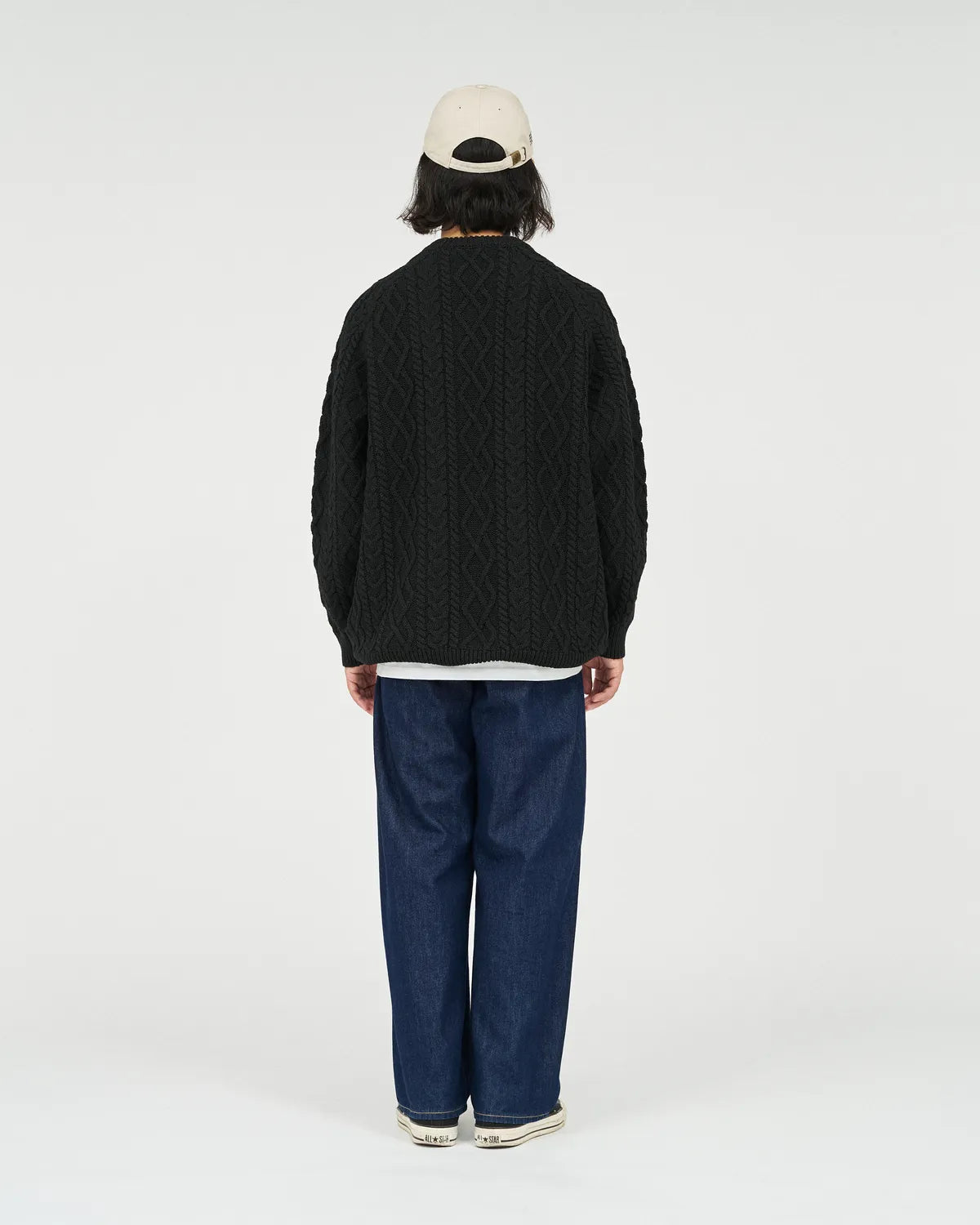 FreshService / SHETLAND WOOL × SOLOTEX® TECH FISHERMAN SWEATER (FSC253-80165)