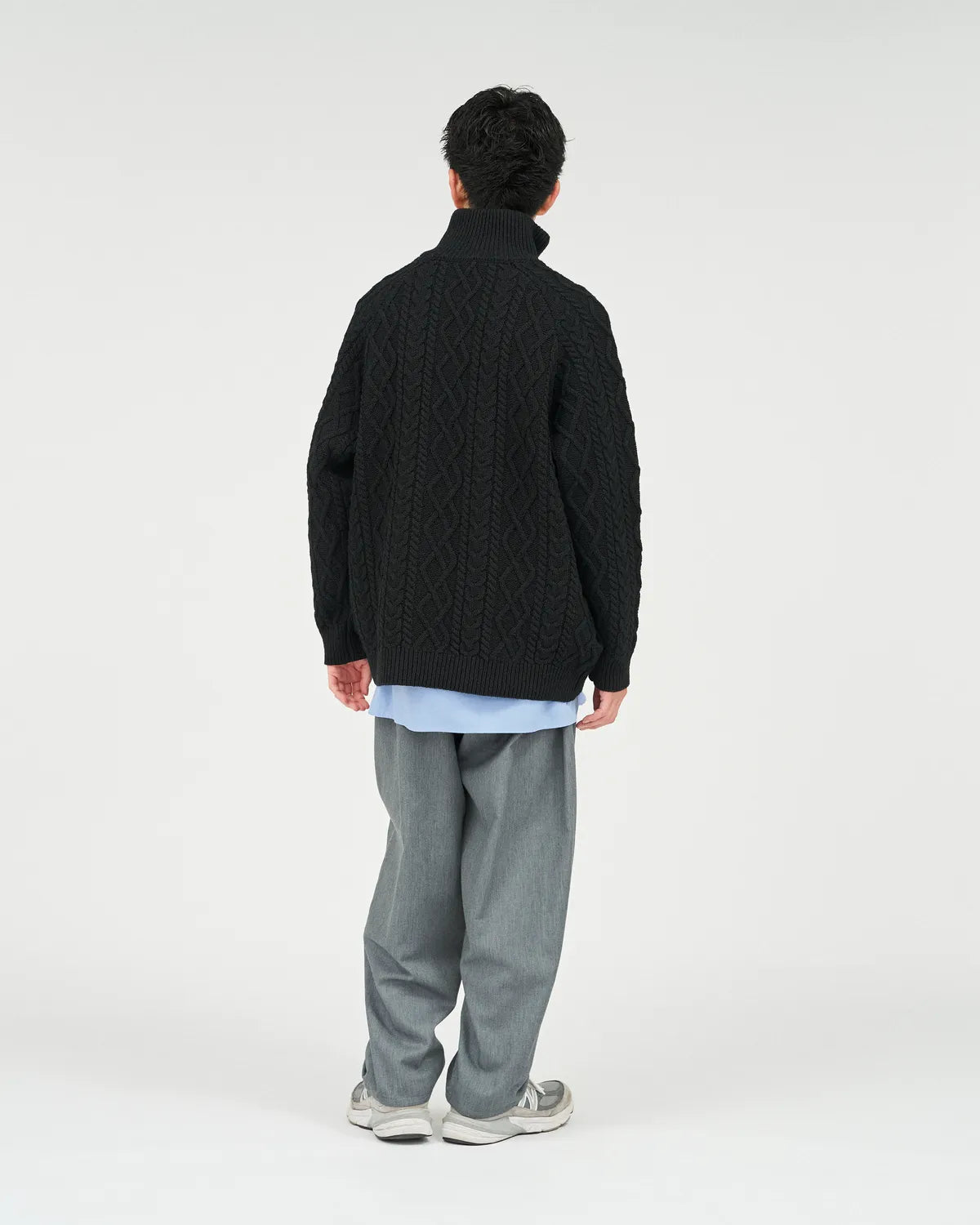 FreshService / SHETLAND WOOL × SOLOTEX® TECH FISHERMAN ZIP-UP (FSC253-80166)