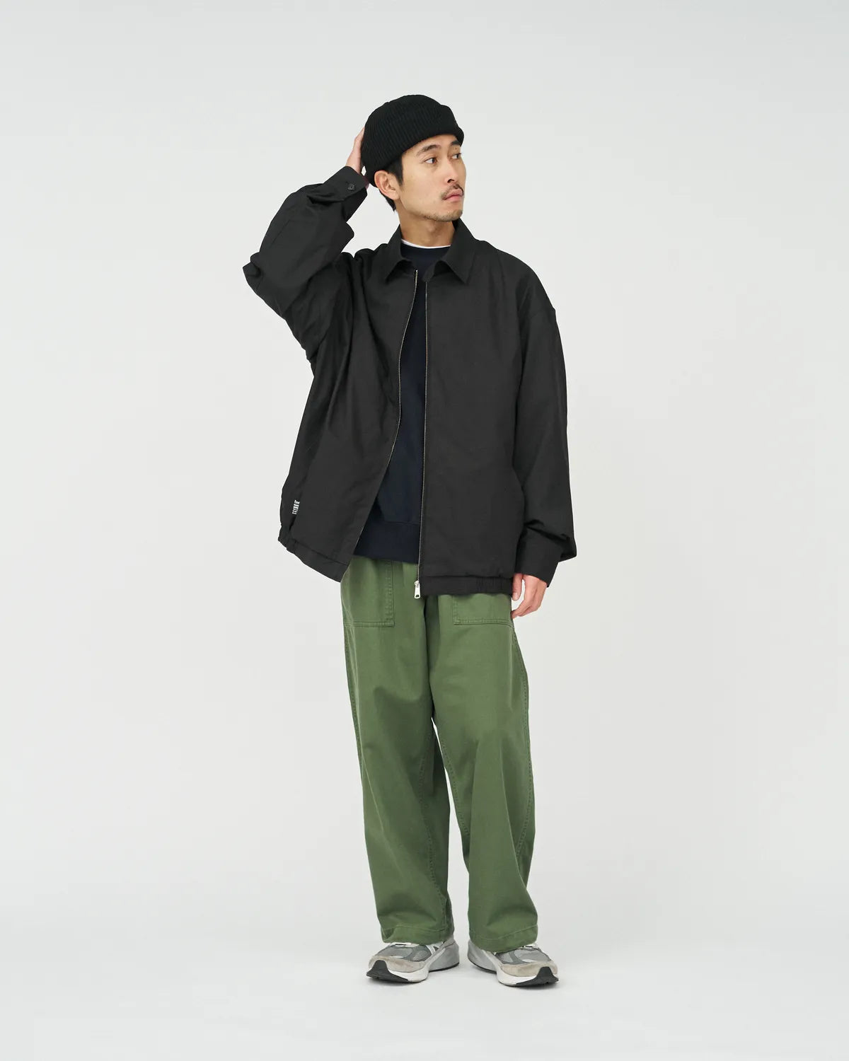 FreshService / POWDER COTTON SWING TOP BLOUSON (FSC254-30061)