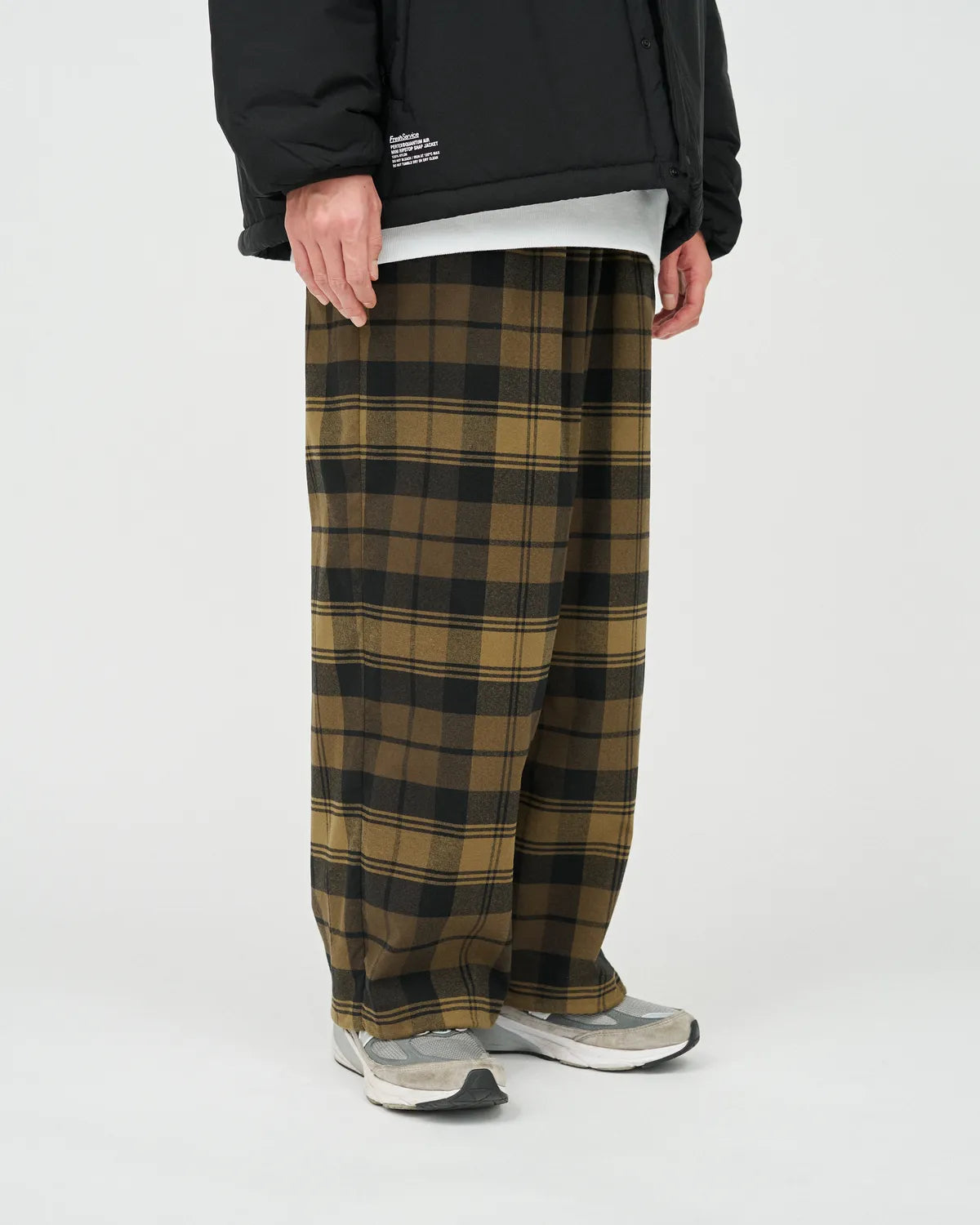 FreshService / FLANNEL CHECK UTILITY OVER PANTS (FSC254-40060)