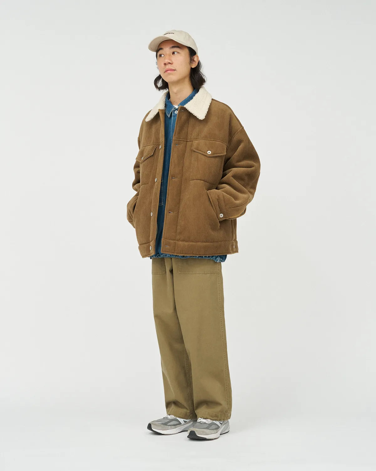 FreshService / SHERPA CORDUROY RANCH JACKET (FSC254-30063)