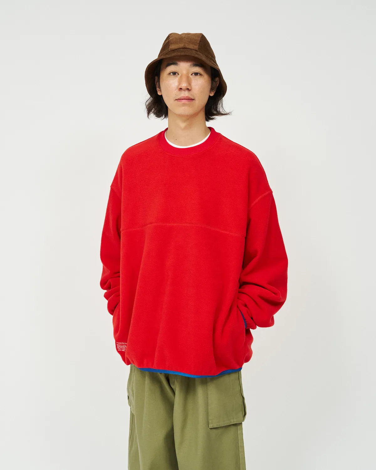 FreshService / MIRCO FLEECE CREW NECK PULLOVER (FSC253-70192)