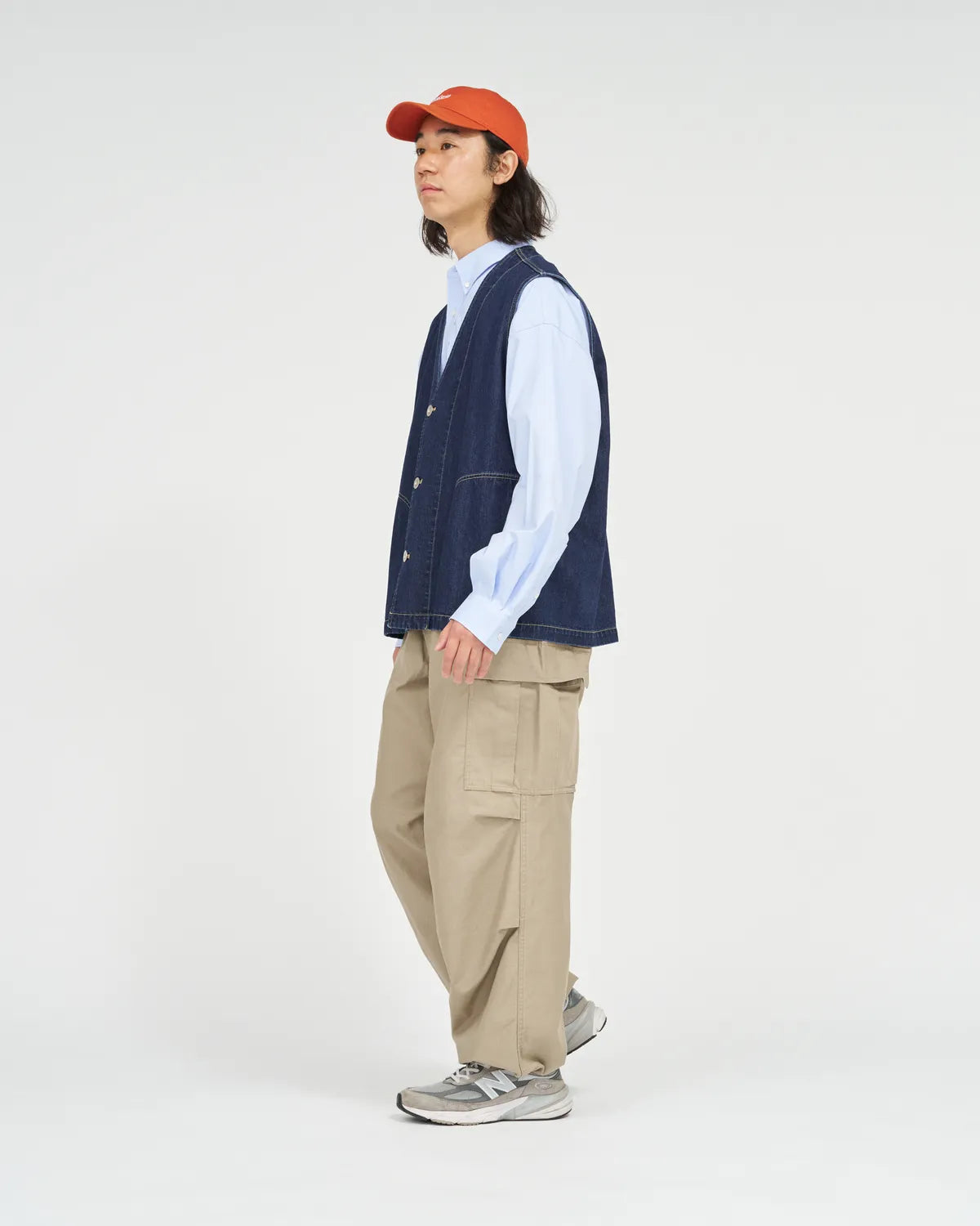 FreshService / WORKERS DENIM VEST (FSC261-30265OB)