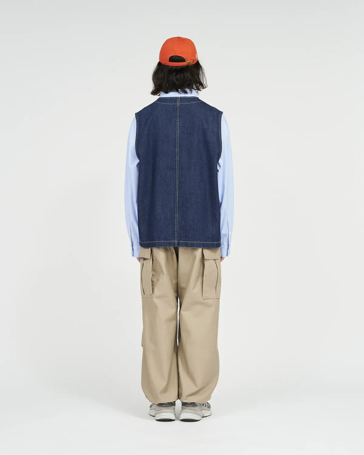 FreshService / WORKERS DENIM VEST (FSC261-30265OB)