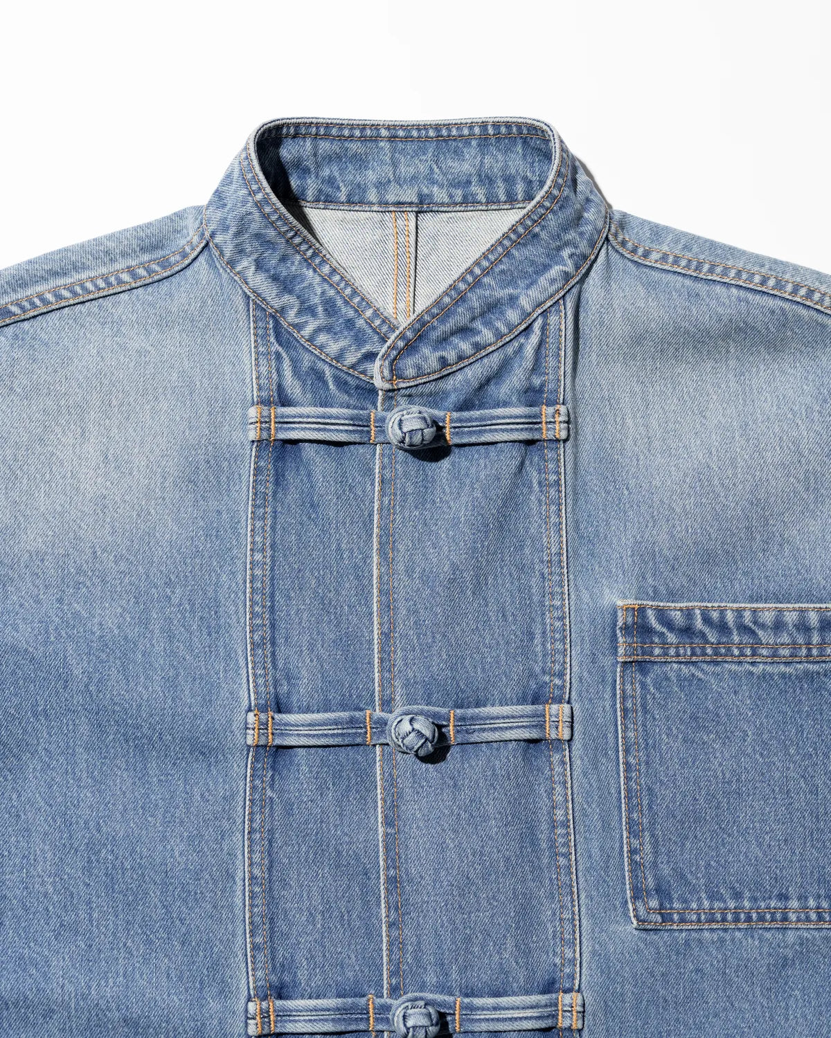 FreshService / CORPORATE DENIM KUNG-FU COVERALL (FSC261-20125FB)