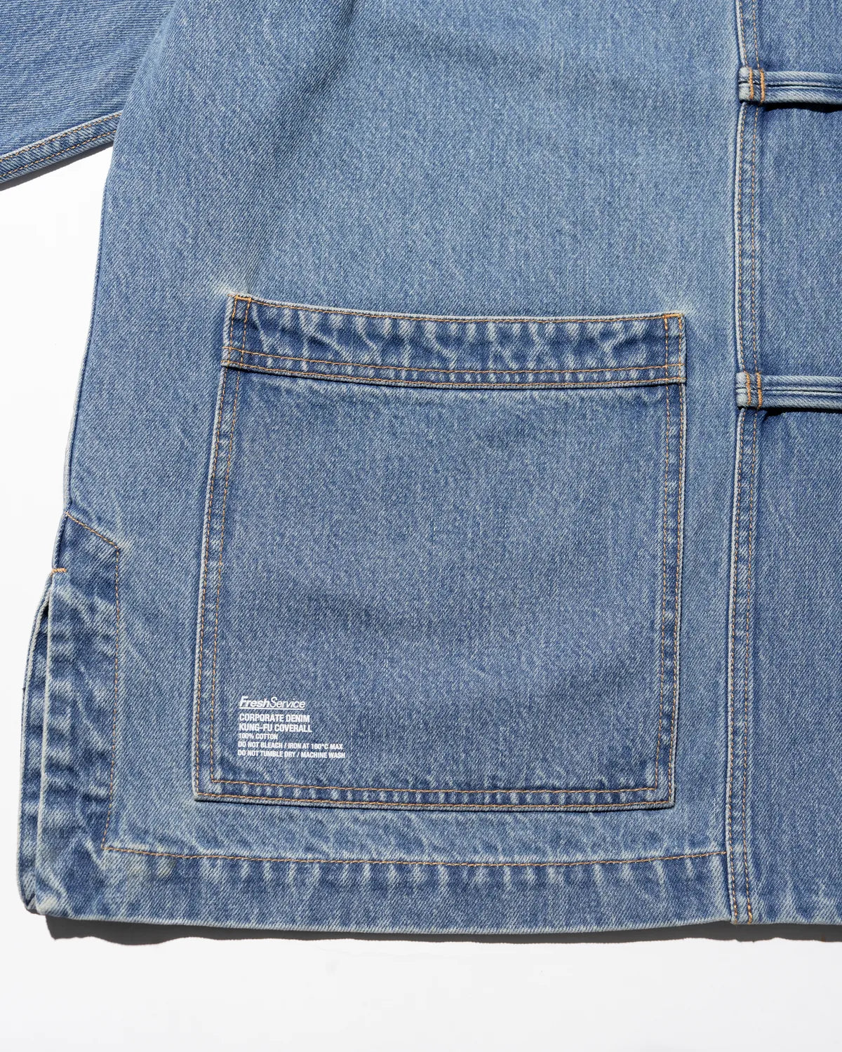 FreshService / CORPORATE DENIM KUNG-FU COVERALL (FSC261-20125FB)