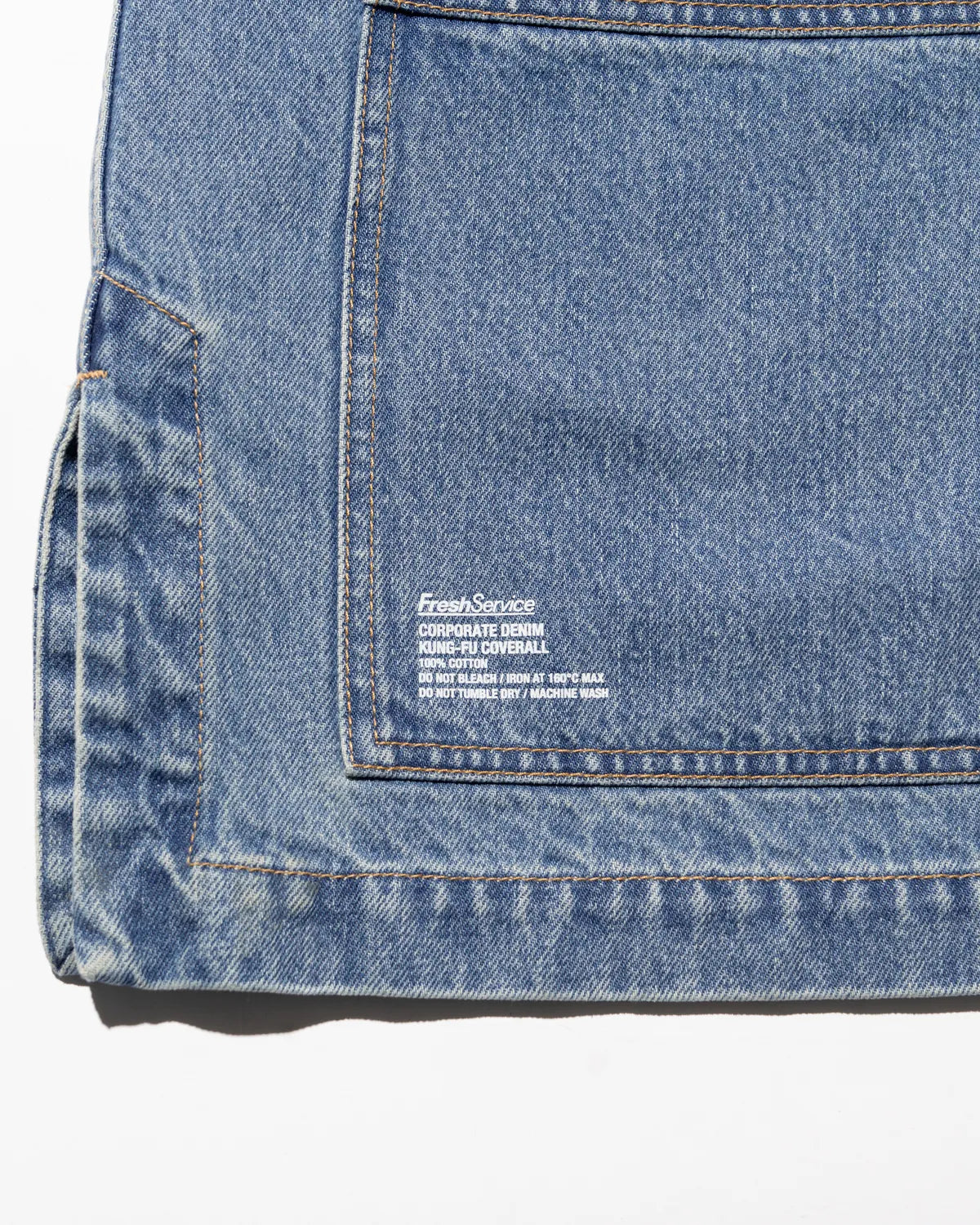 FreshService / CORPORATE DENIM KUNG-FU COVERALL (FSC261-20125FB)