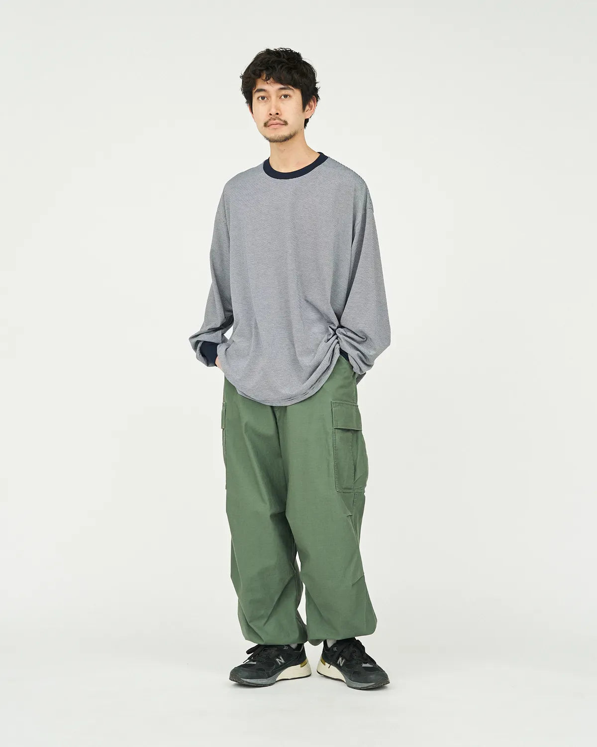 FreshService / BACK SATEEN FIELD PANTS (FSC251-40137)