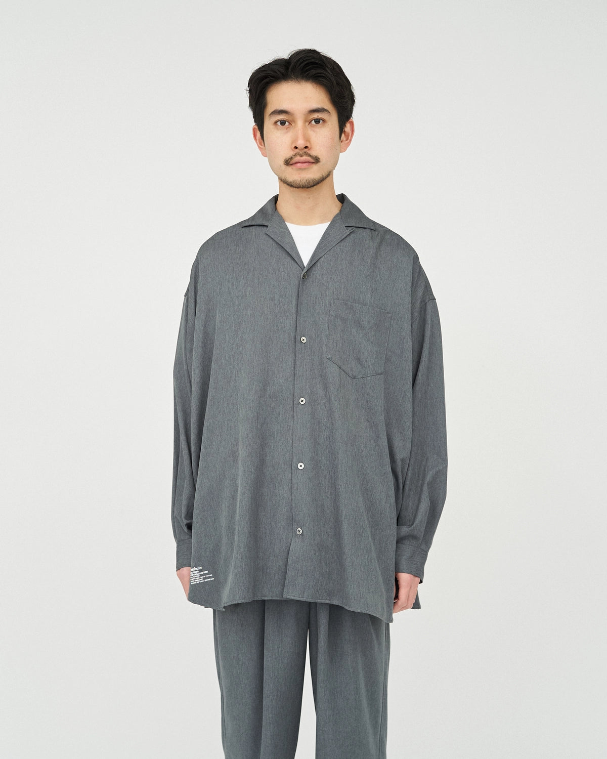 FreshService / COOLFIBER OPEN COLLAR L/S SHIRT (FSC252-50024)