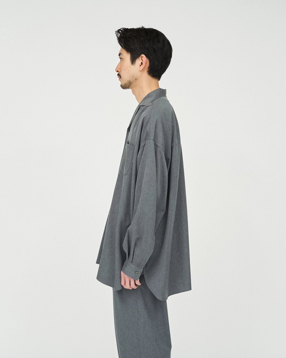 FreshService / COOLFIBER OPEN COLLAR L/S SHIRT (FSC252-50024)