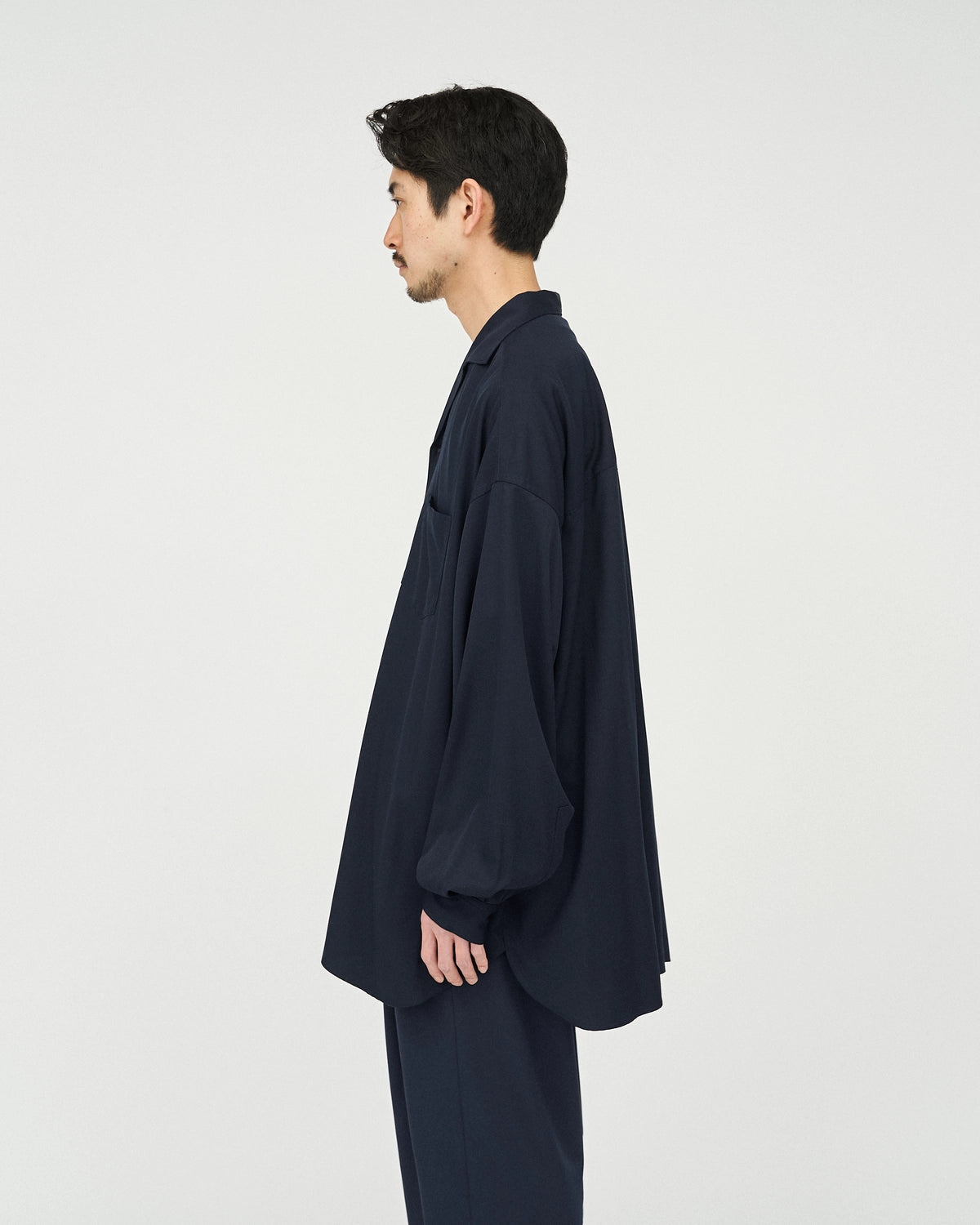 FreshService / COOLFIBER OPEN COLLAR L/S SHIRT (FSC252-50024)