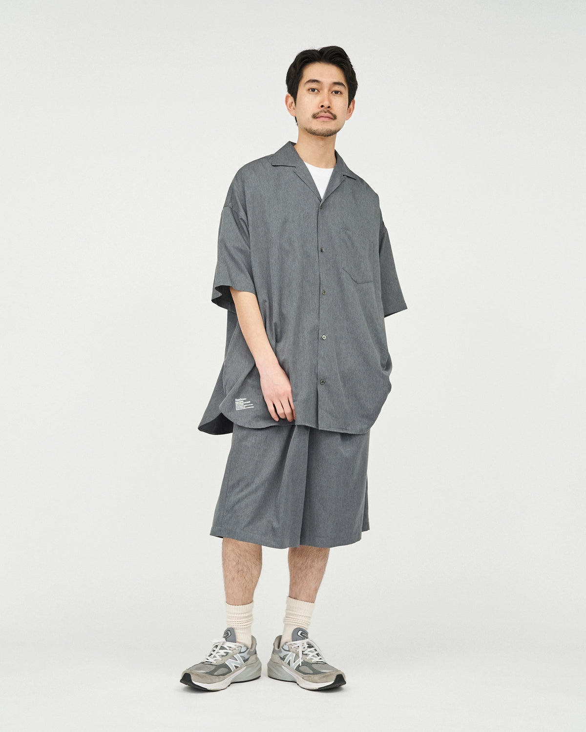 FreshService / COOLFIBER OPEN COLLAR S/S SHIRT (FSC252-50025)