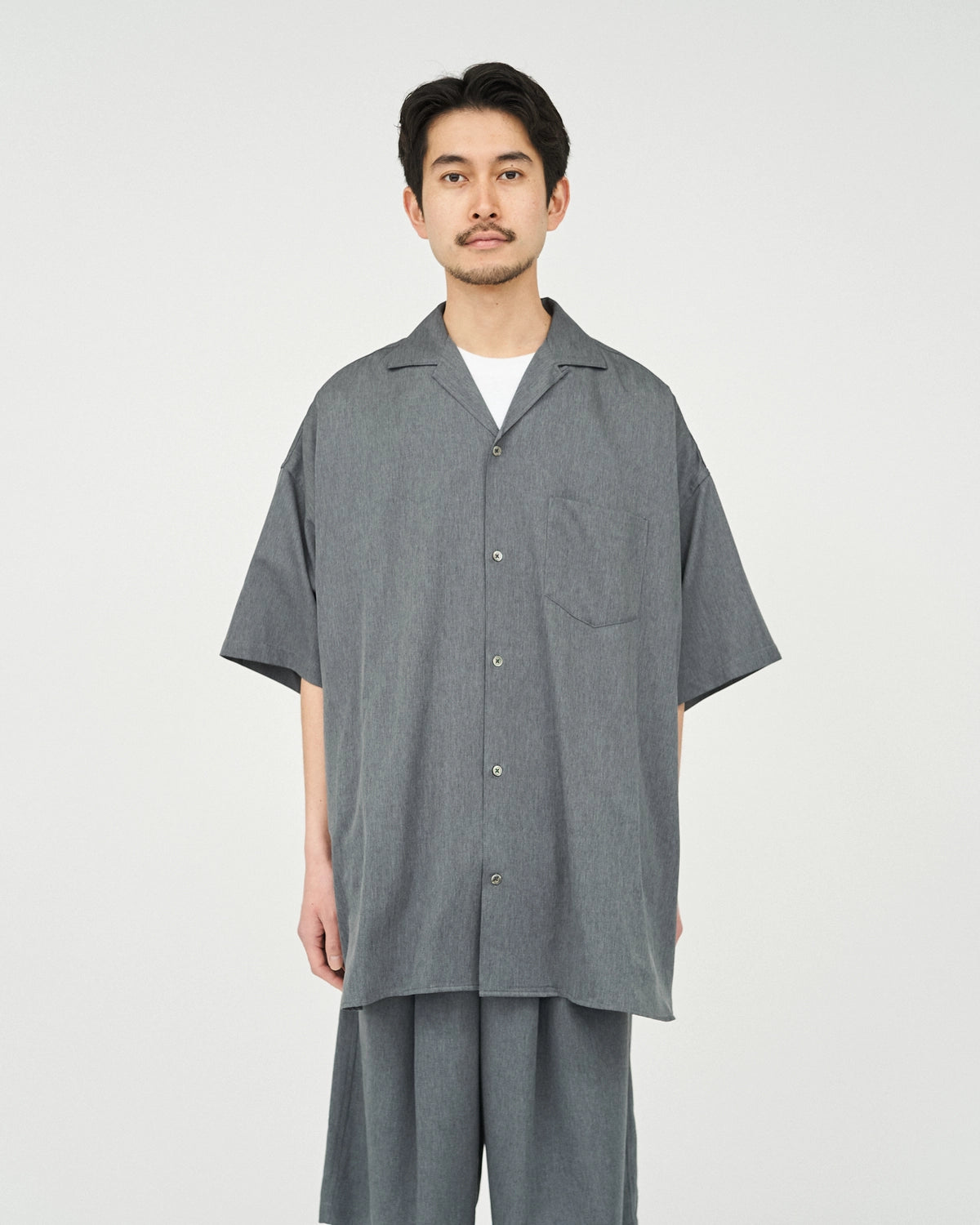 FreshService / COOLFIBER OPEN COLLAR S/S SHIRT (FSC252-50025)